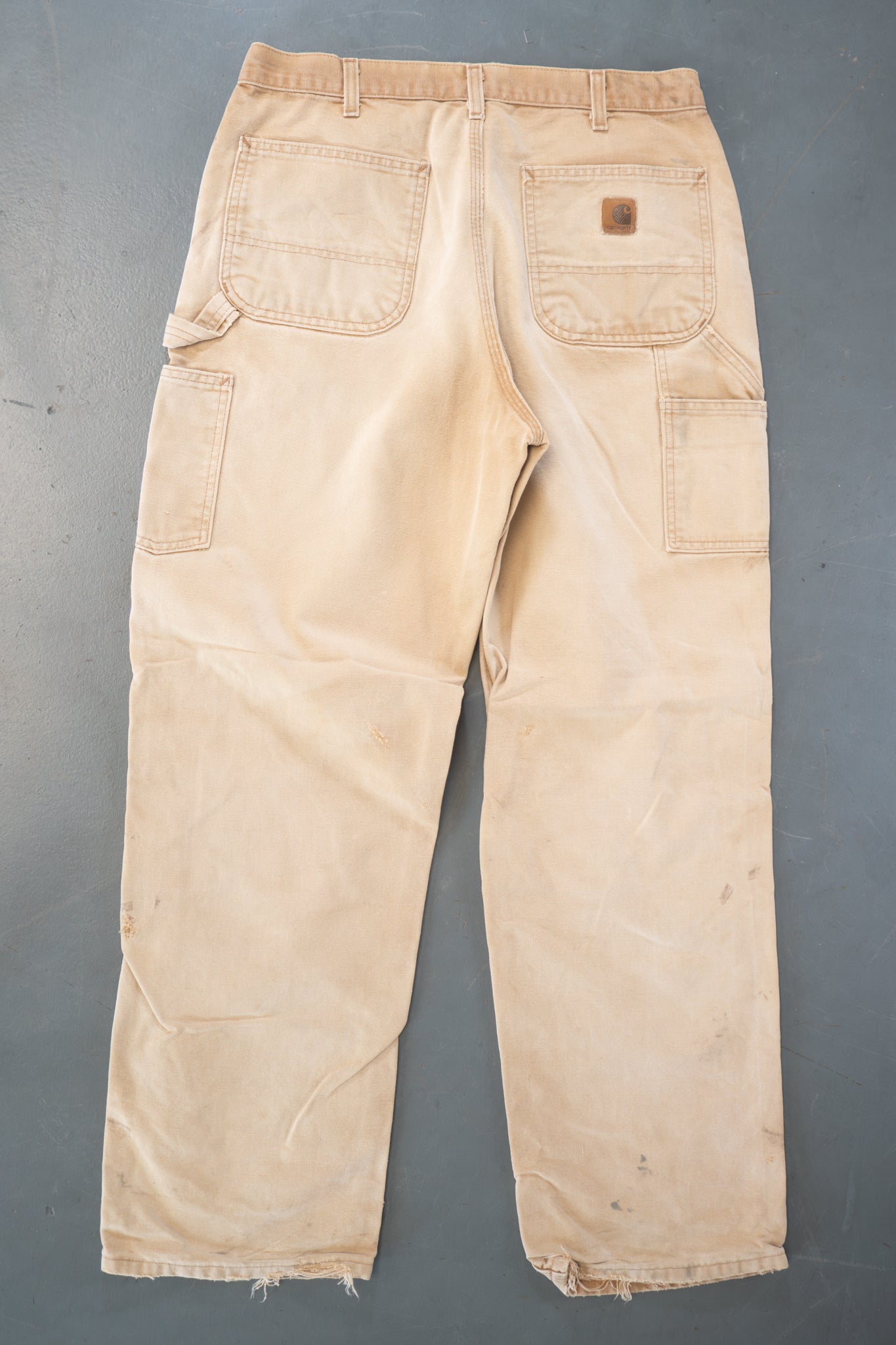 True Vintage Carhartt Carpenter Trousers – Tan, w32,L31 Regular (1990s)