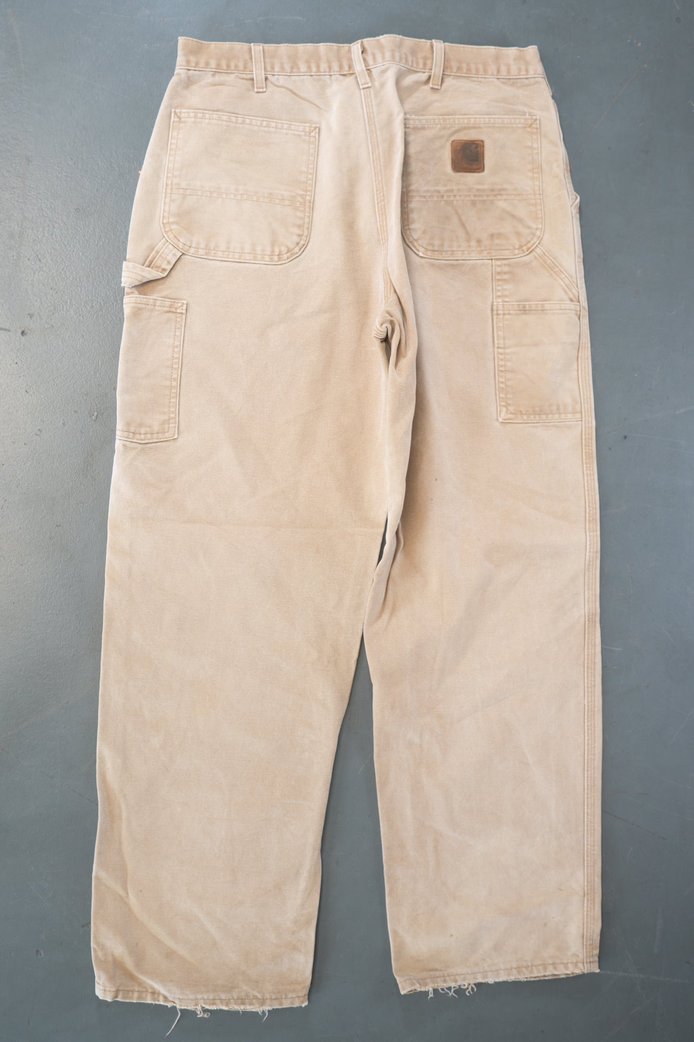 True Vintage Carhartt Carpenter Trousers – Tan, w32,L31 Regular (1990s)