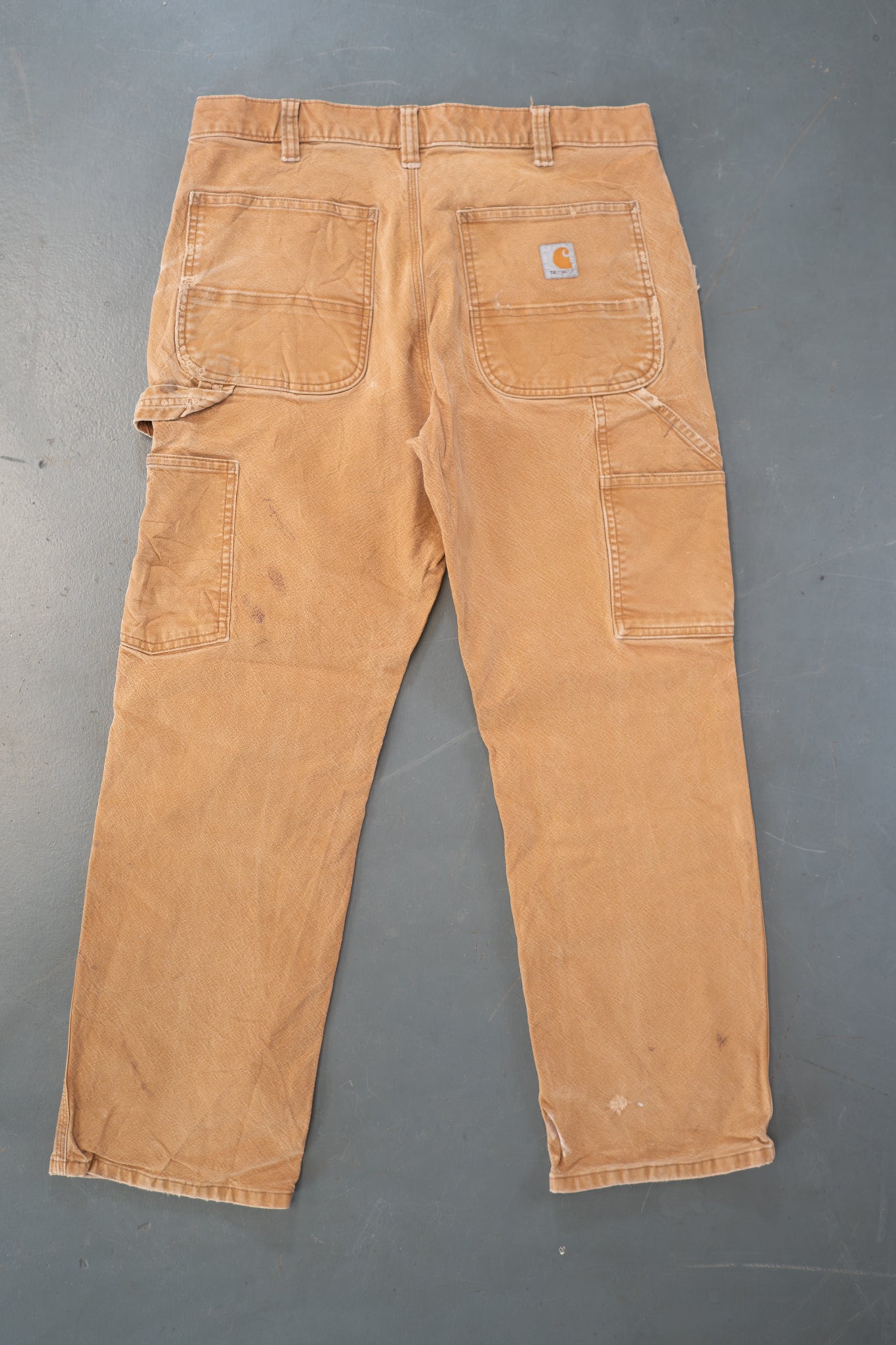 True Vintage Carhartt Carpenter Trousers – Tan, w32,L28 Regular (1990s)