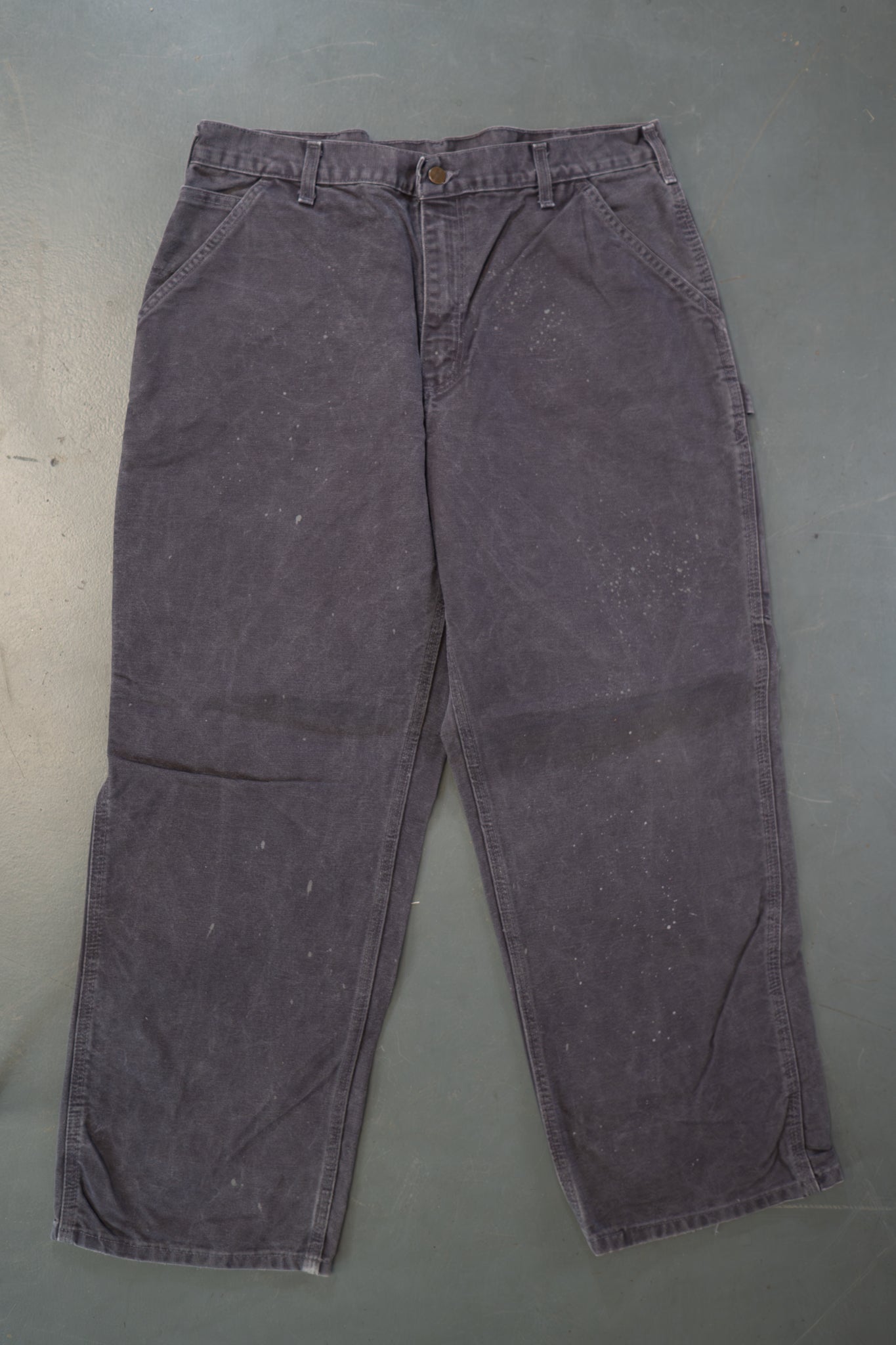 True Vintage Carhartt Carpenter Trousers – Purple, w34,L29 Regular (1990s)