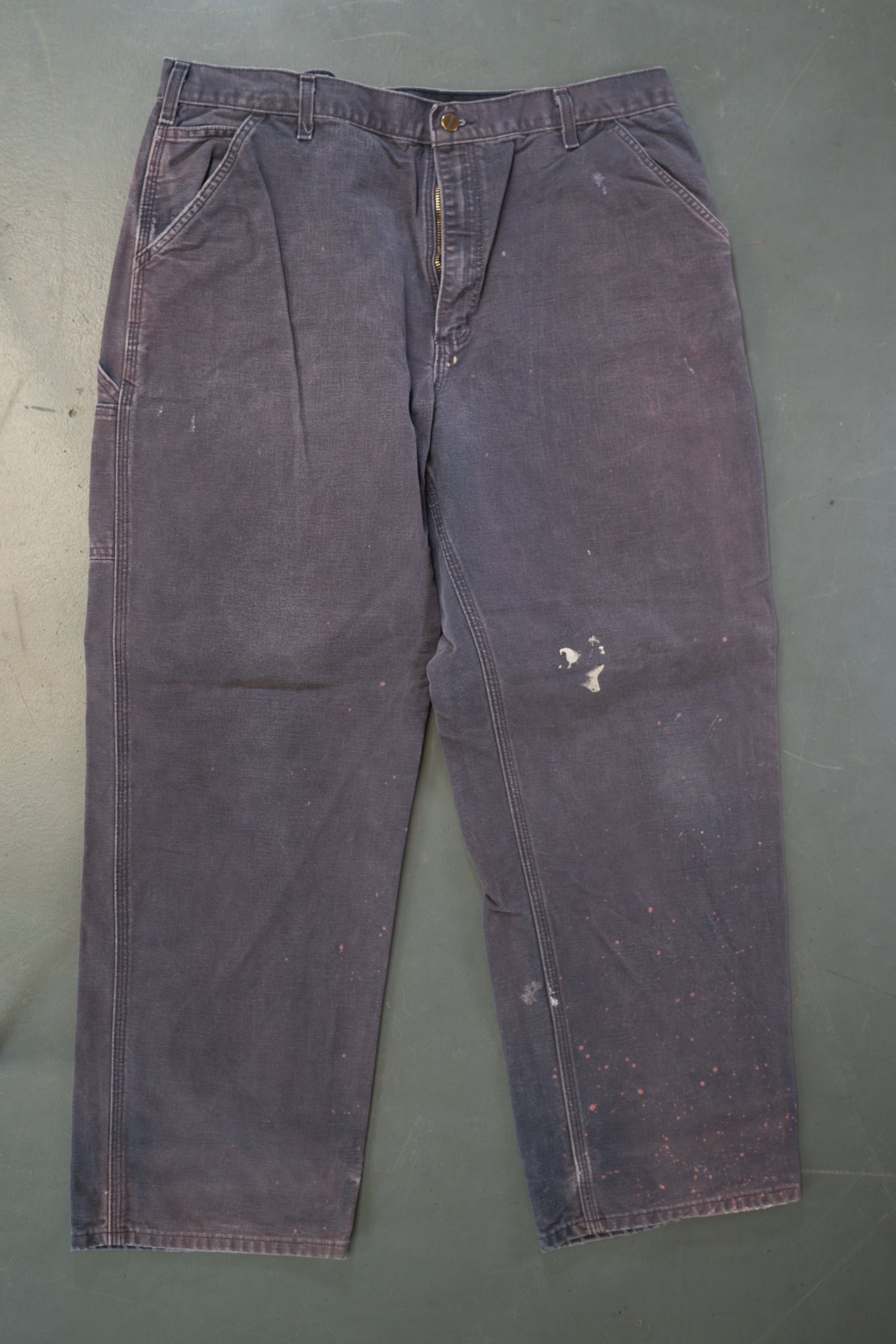 True Vintage Carhartt Carpenter Trousers – Purple, w38,L30 Regular (1990s)