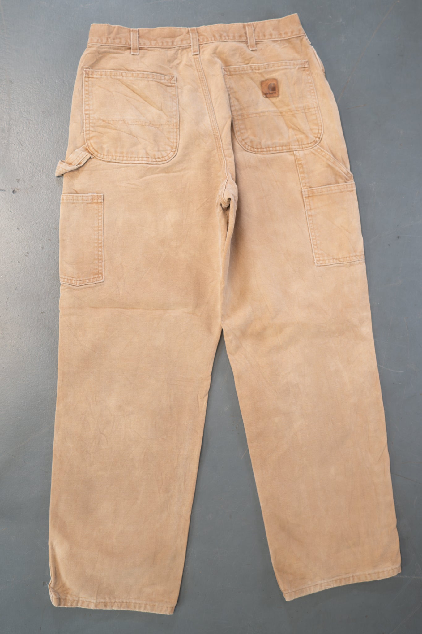 True Vintage Carhartt Carpenter Trousers – Tan, w30,L32 Regular (1990s)