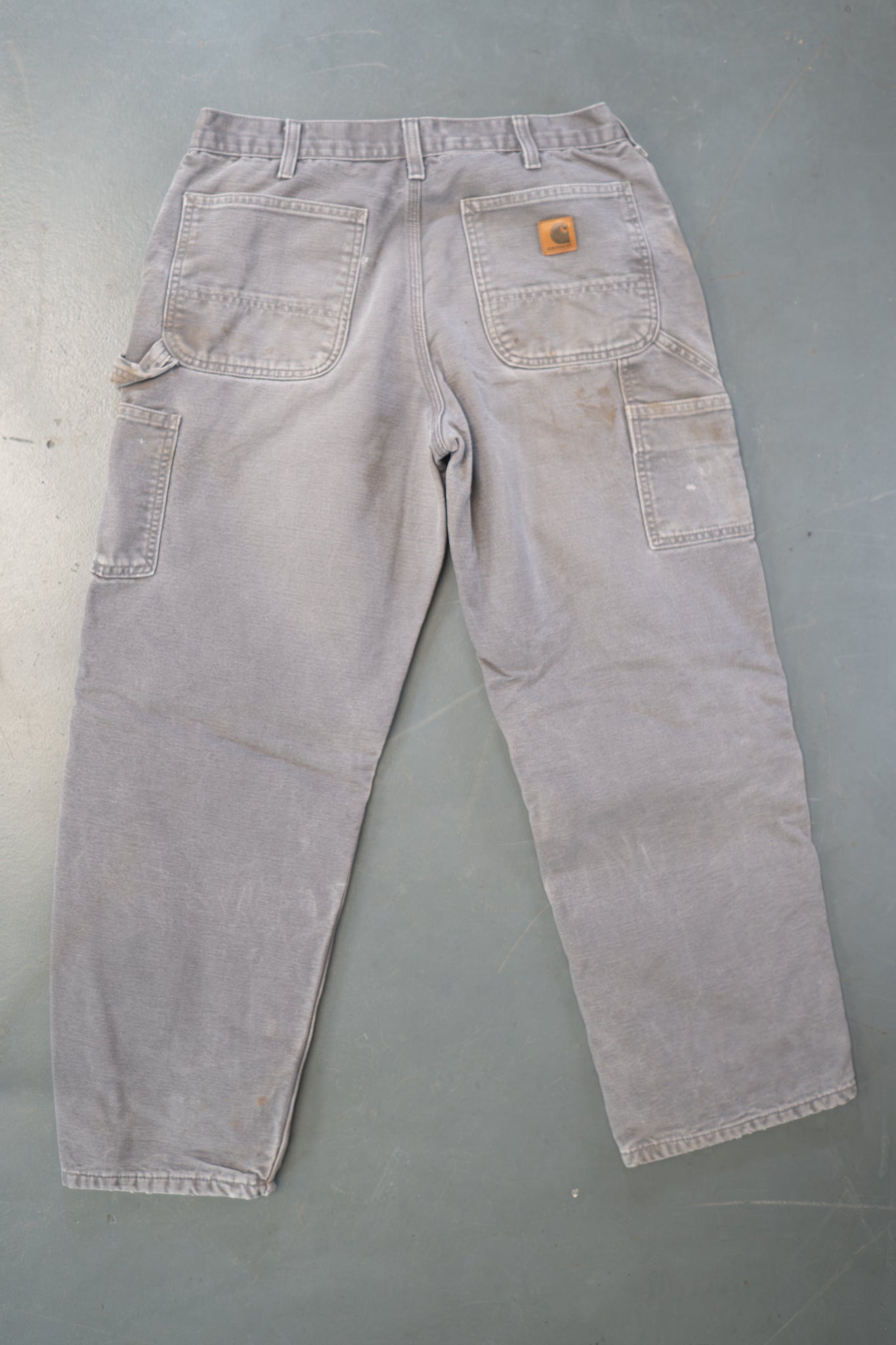 True Vintage Carhartt Carpenter Trousers - Insulated – Purple, w30,L28 Regular (1990s)
