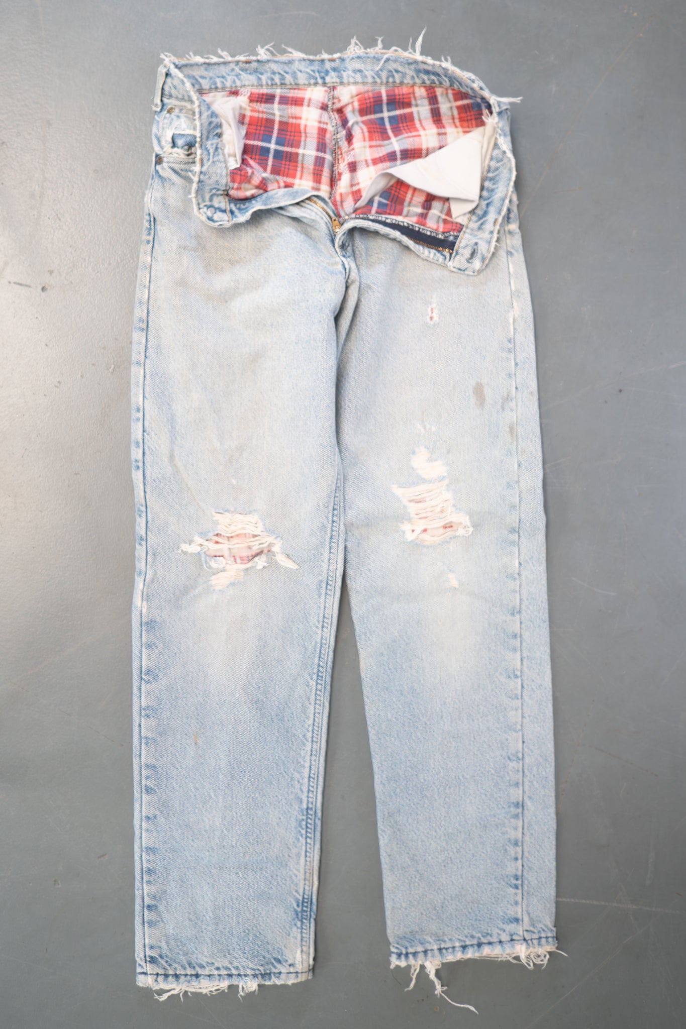 True Vintage Carhartt Carpenter Trousers - Insulated – Denim, w30,L32 Regular (1990s)