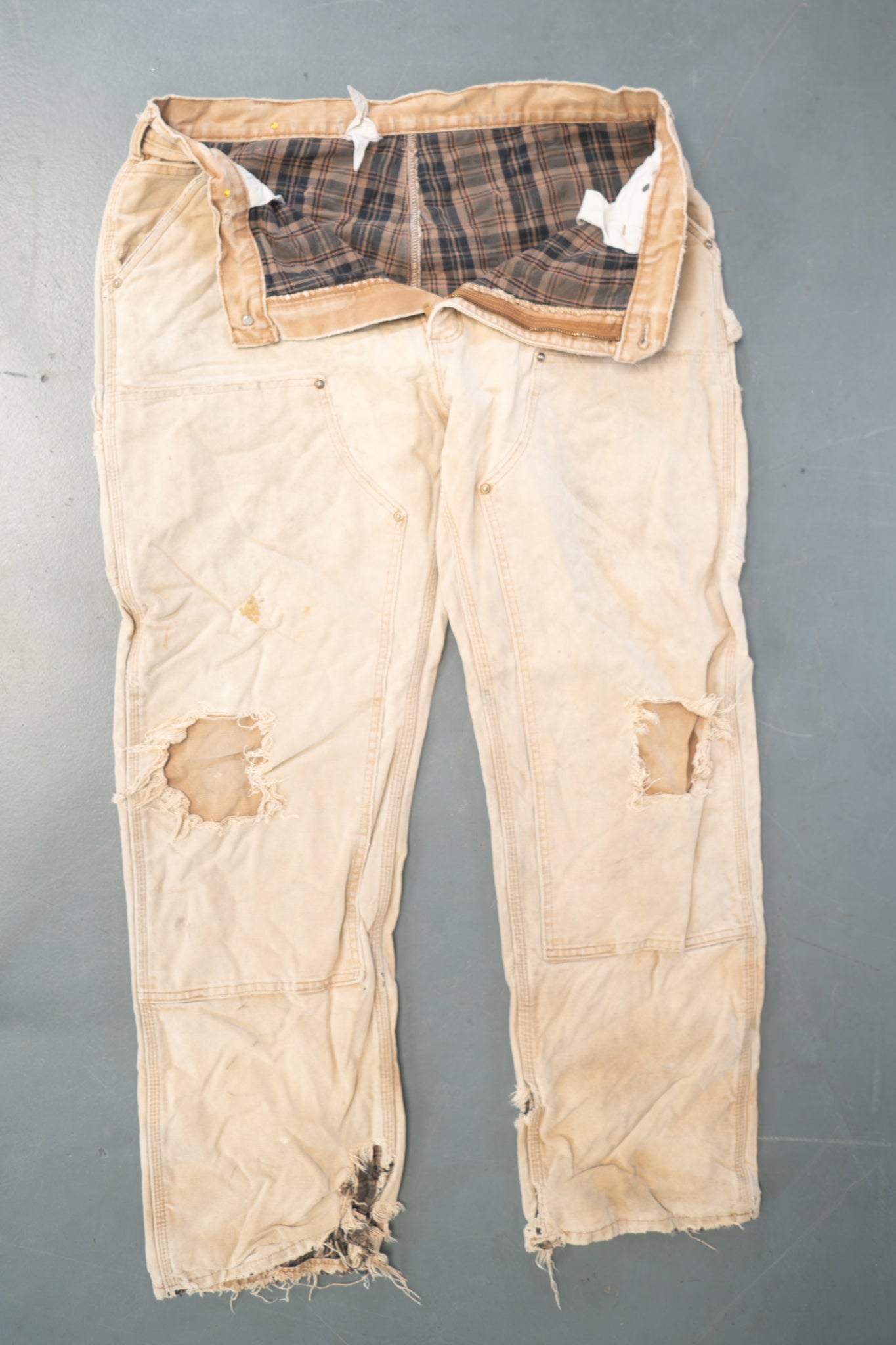 True Vintage Carhartt Carpenter Trousers – Tan, w36,L31 Regular (1990s)