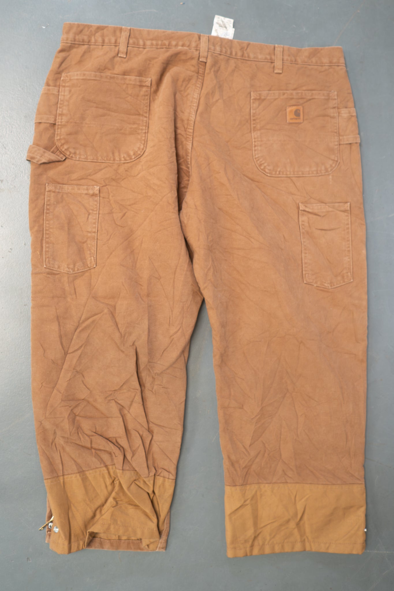 True Vintage Carhartt Carpenter Trousers – Tan, w42,L27 Regular (1990s)