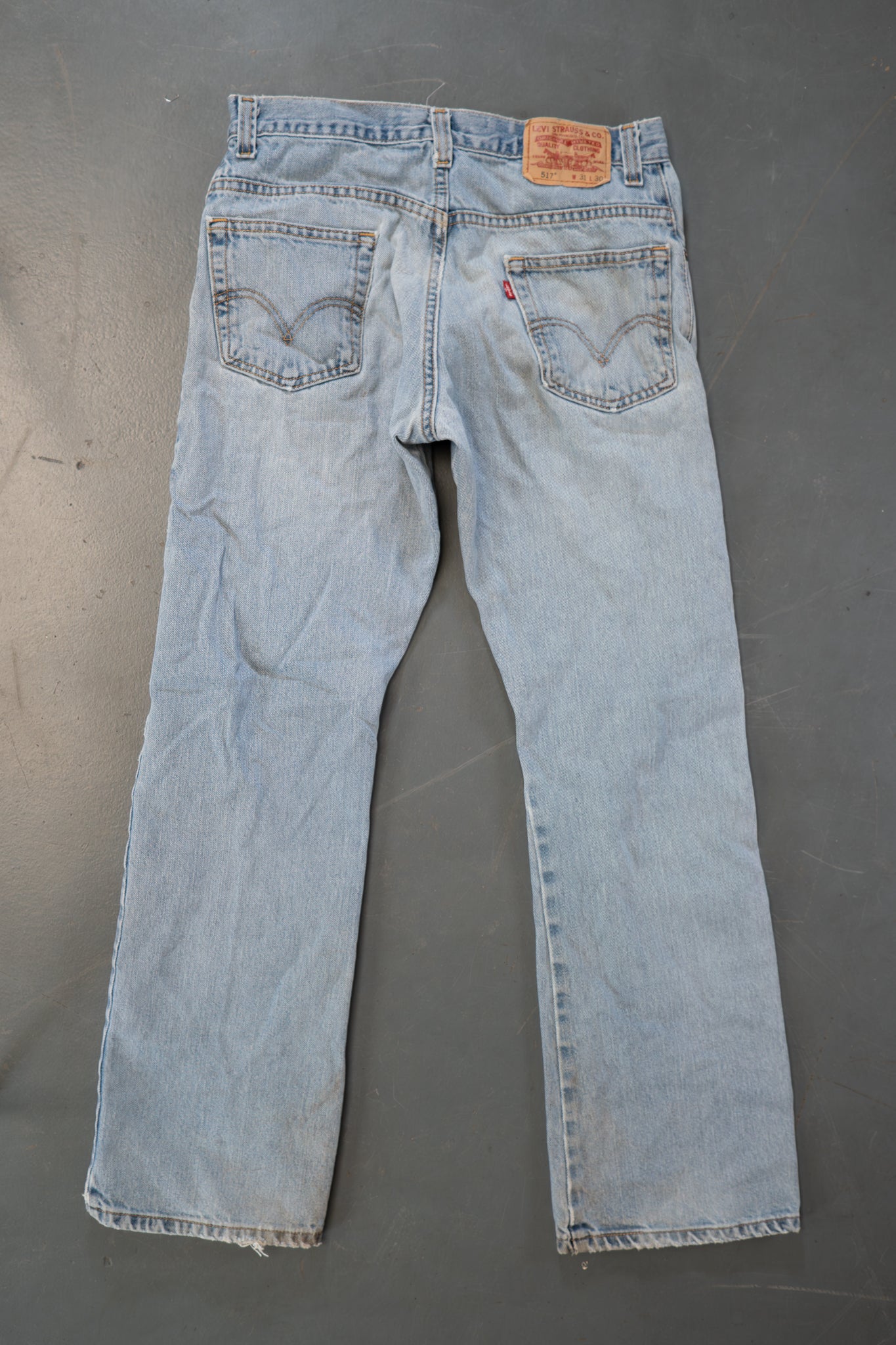 Levi's Vintage 517 Bootcut Denim Jeans - 90s Y2k - W30, L31
