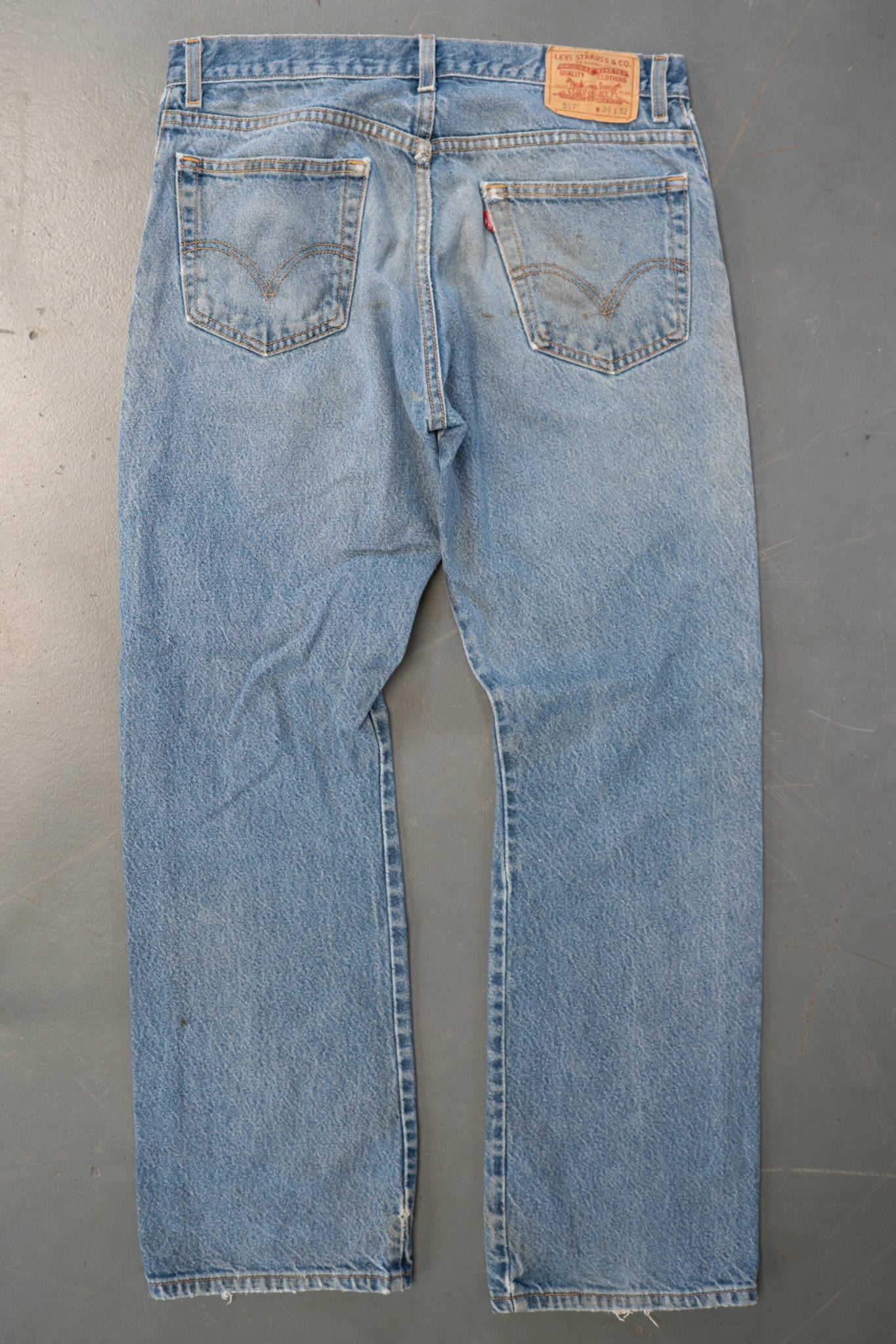 Levi's Vintage 517 Bootcut Denim Jeans - 90s Y2k - W33, L32