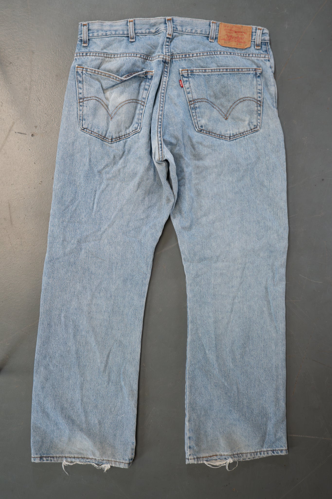 Levi's Vintage 517 Bootcut Denim Jeans - 90s Y2k - W36, L31