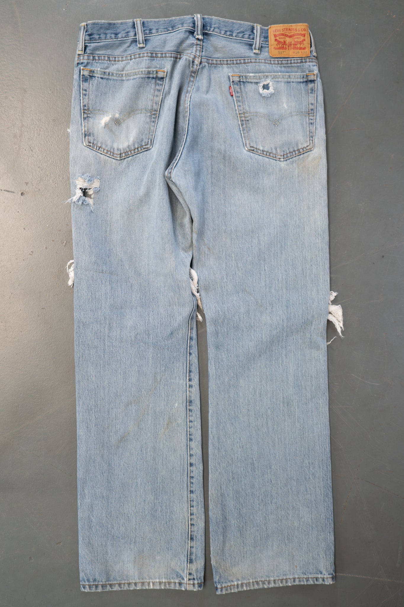 Levi's Vintage 517 Bootcut Denim Jeans - 90s Y2k - W36, L32