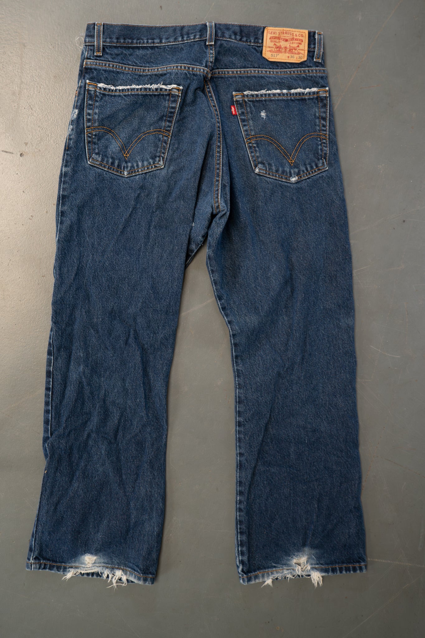 Levi's Vintage 517 Bootcut Denim Jeans - 90s Y2k - W34, L30