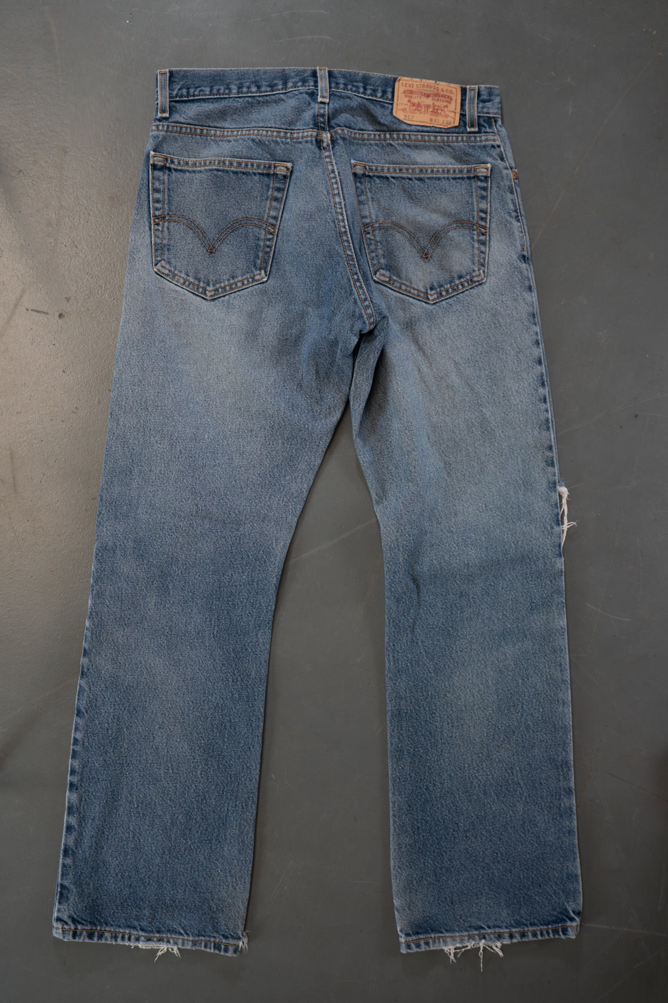Levi's Vintage 517 Bootcut Denim Jeans - 90s Y2k - W32, L32
