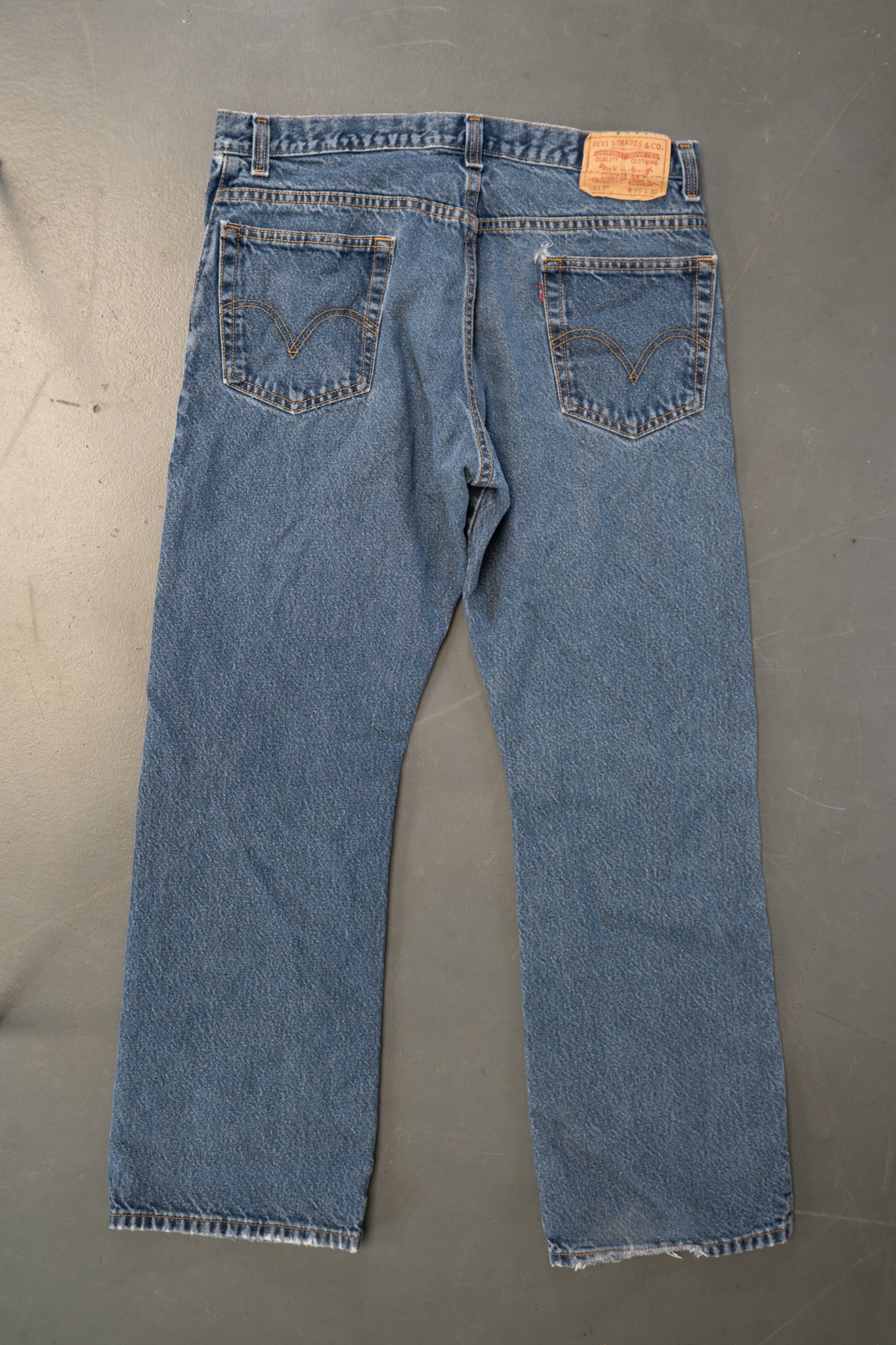 Levi's Vintage 517 Bootcut Denim Jeans - 90s Y2k - W34, L30