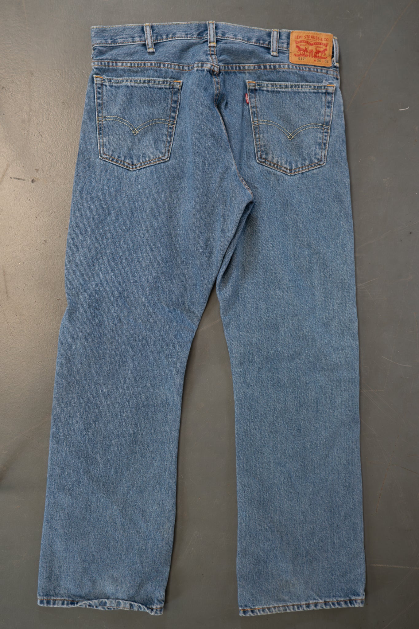 Levi's Vintage 517 Bootcut Denim Jeans - 90s Y2k - W34, L32