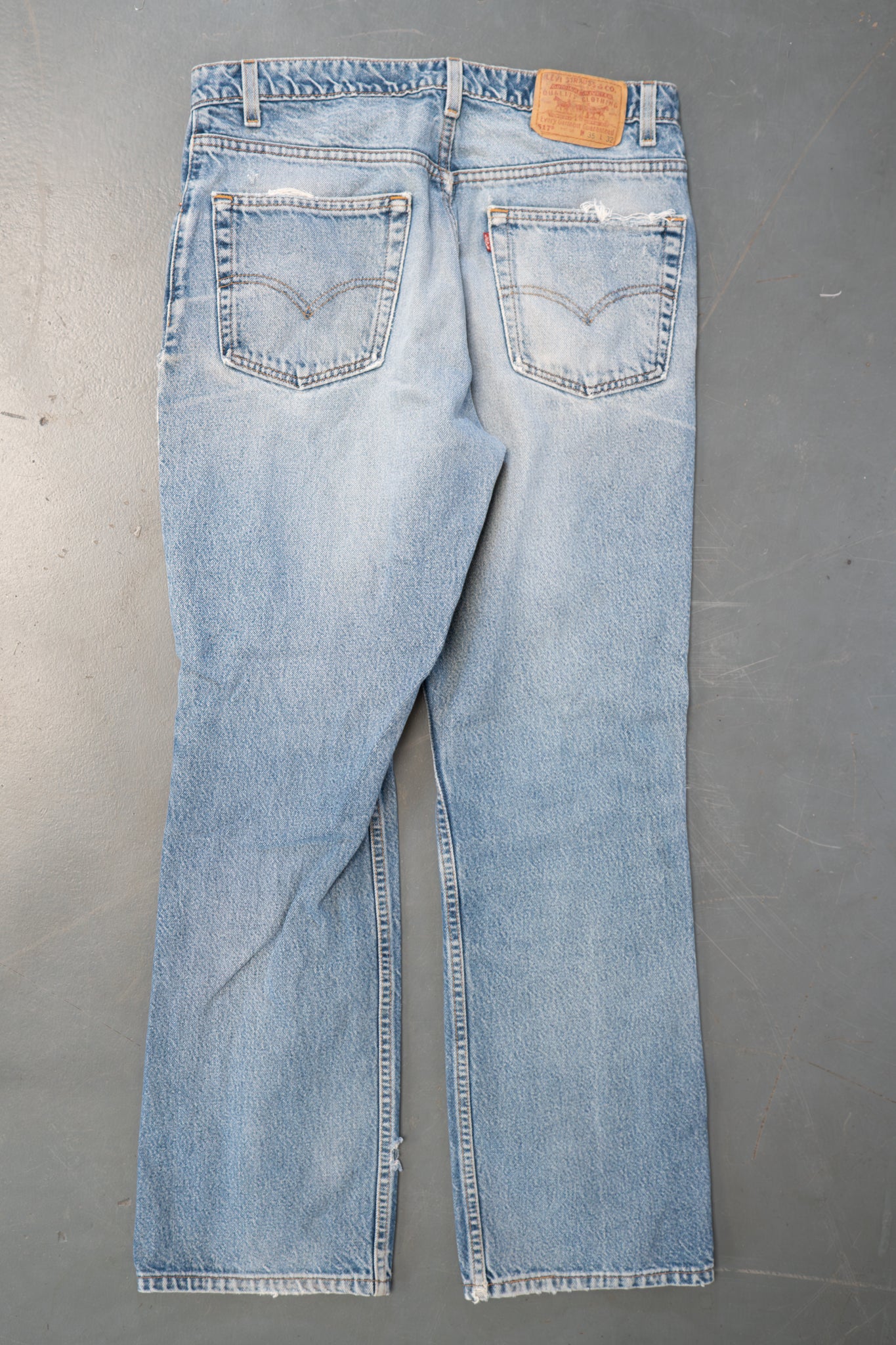 Levi's Vintage 517 Bootcut Denim Jeans - 90s Y2k - W32, L30