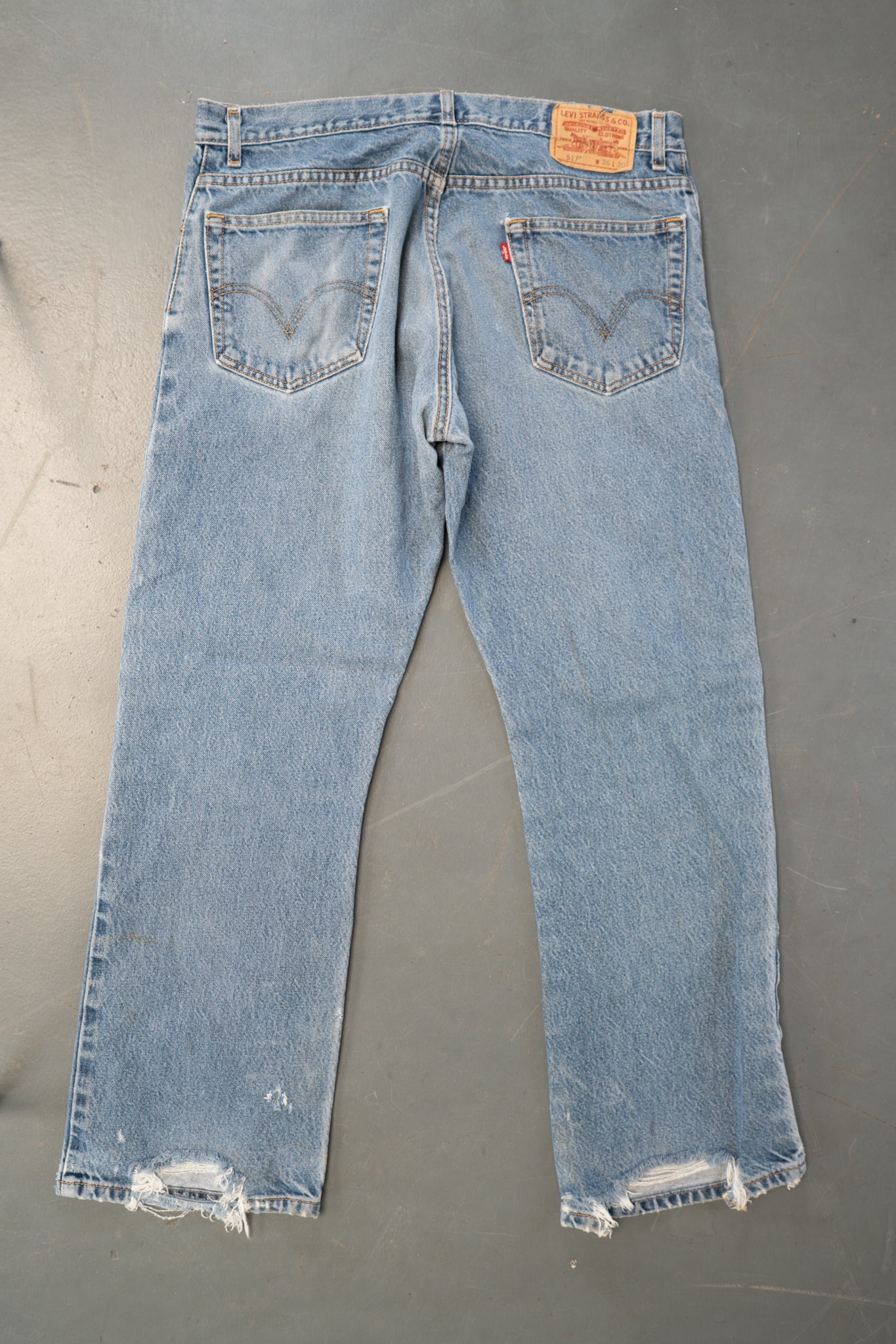 Levi's Vintage 517 Bootcut Denim Jeans - 90s Y2k - W34, L30