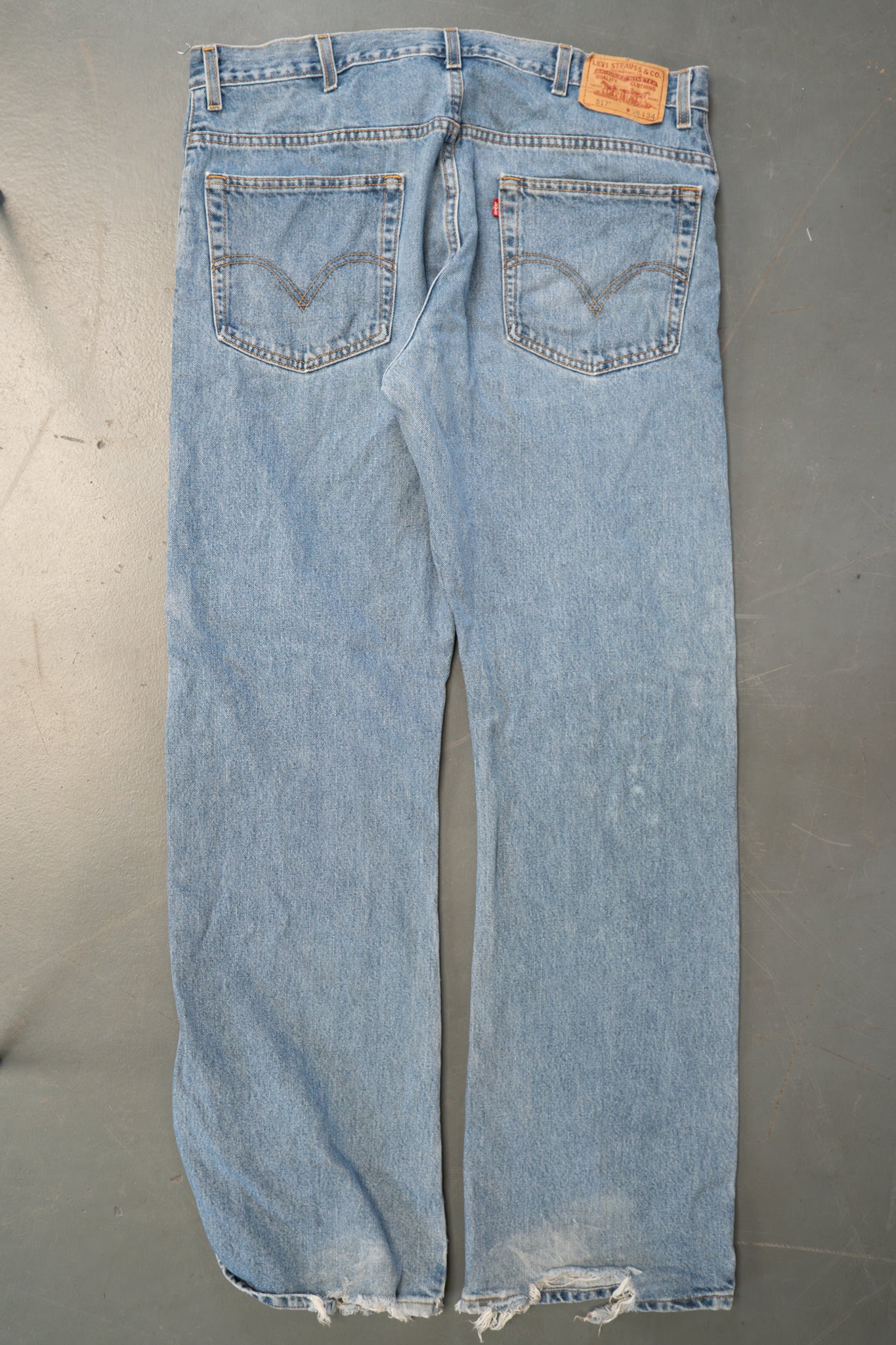 Levi's Vintage 517 Bootcut Denim Jeans - 90s Y2k - W38, L34