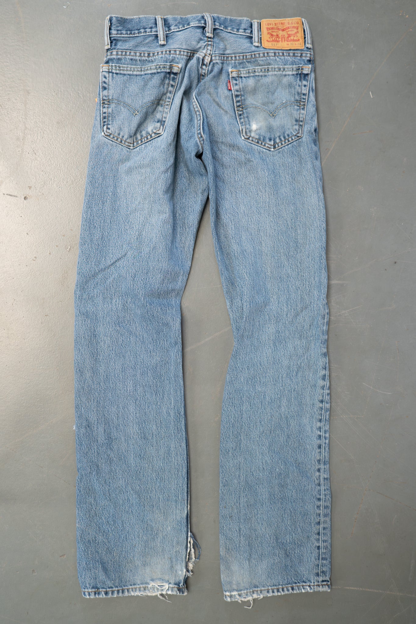 Levi's Vintage 517 Bootcut Denim Jeans - 90s Y2k - W30, L34