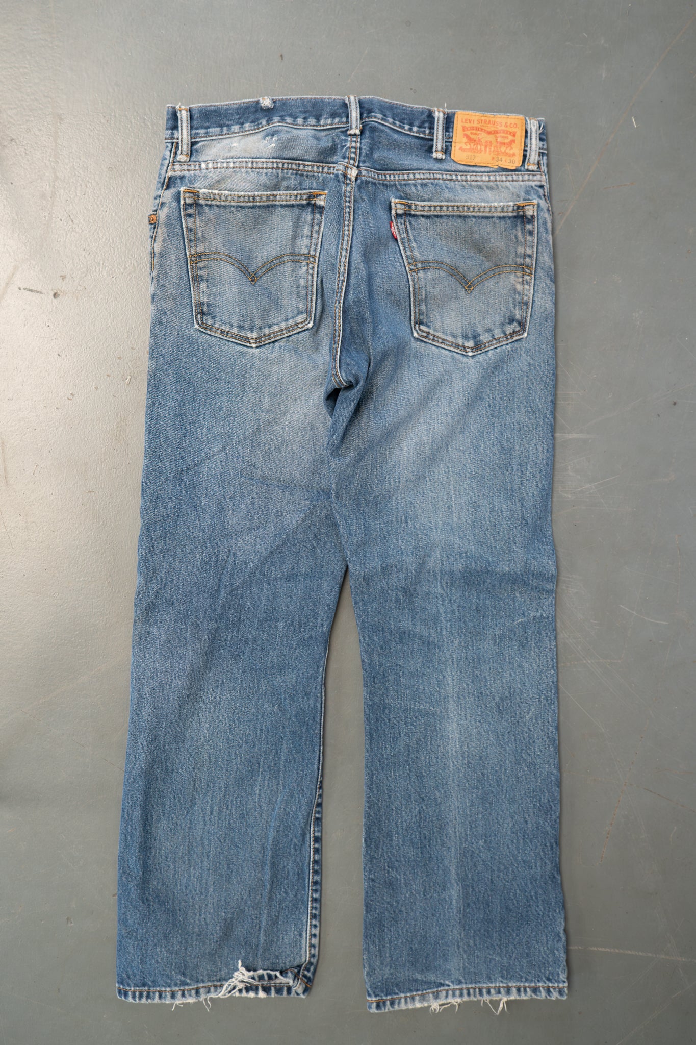 Levi's Vintage 517 Bootcut Denim Jeans - 90s Y2k - W32, L30