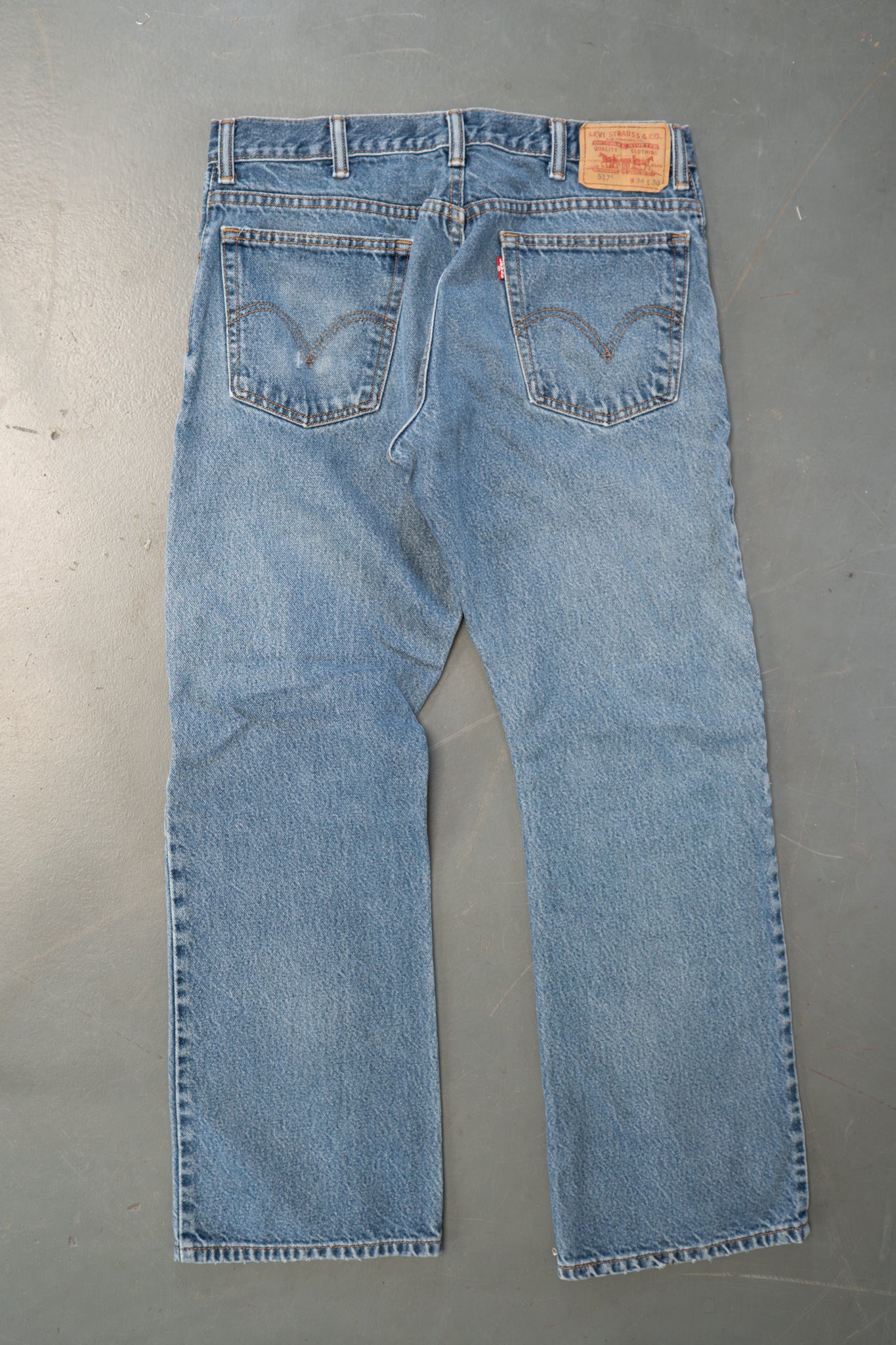 Levi's Vintage 517 Bootcut Denim Jeans - 90s Y2k - W32, L30