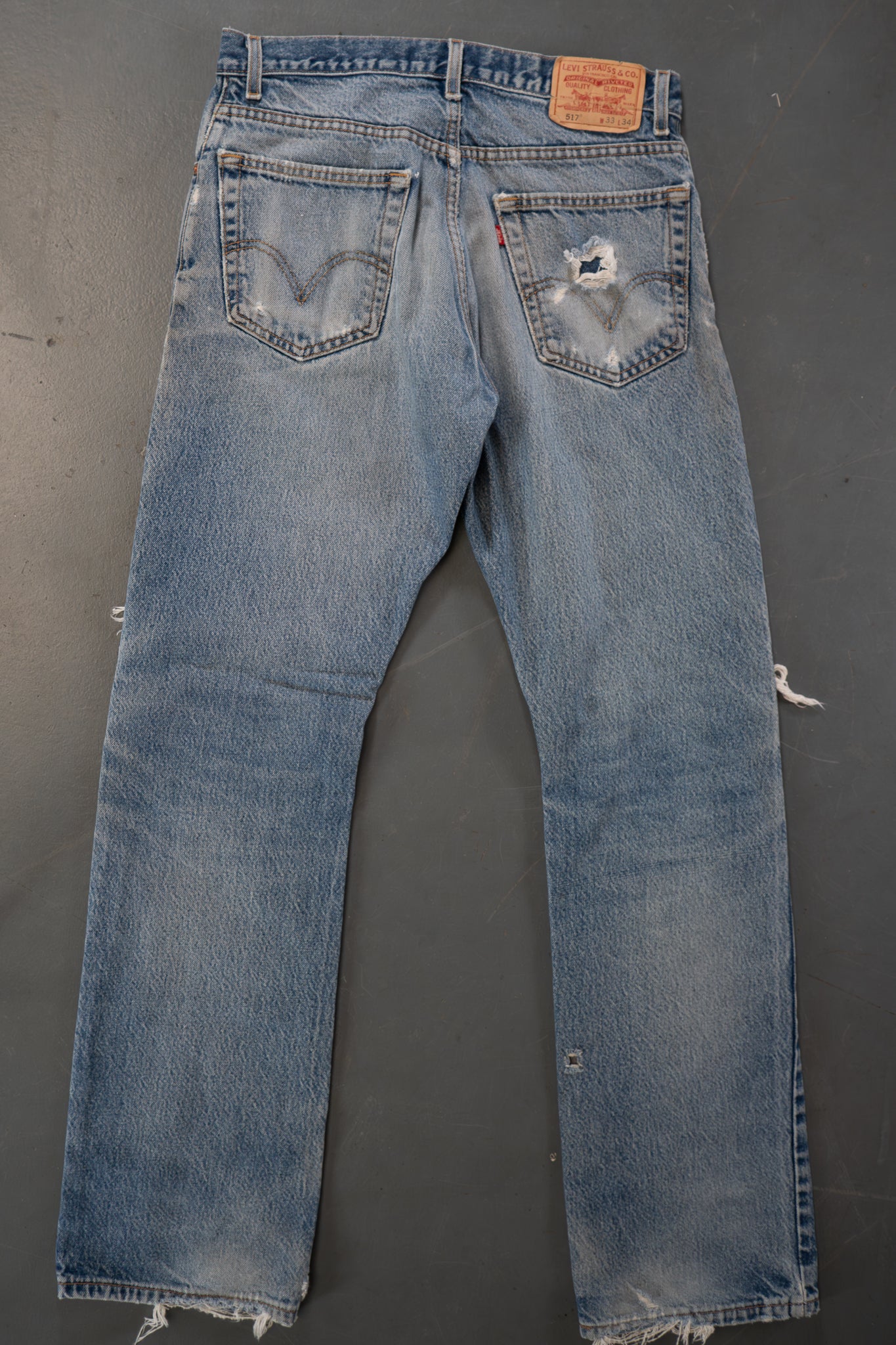 Levi's Vintage 517 Bootcut Denim Jeans - 90s Y2k - W32, L34