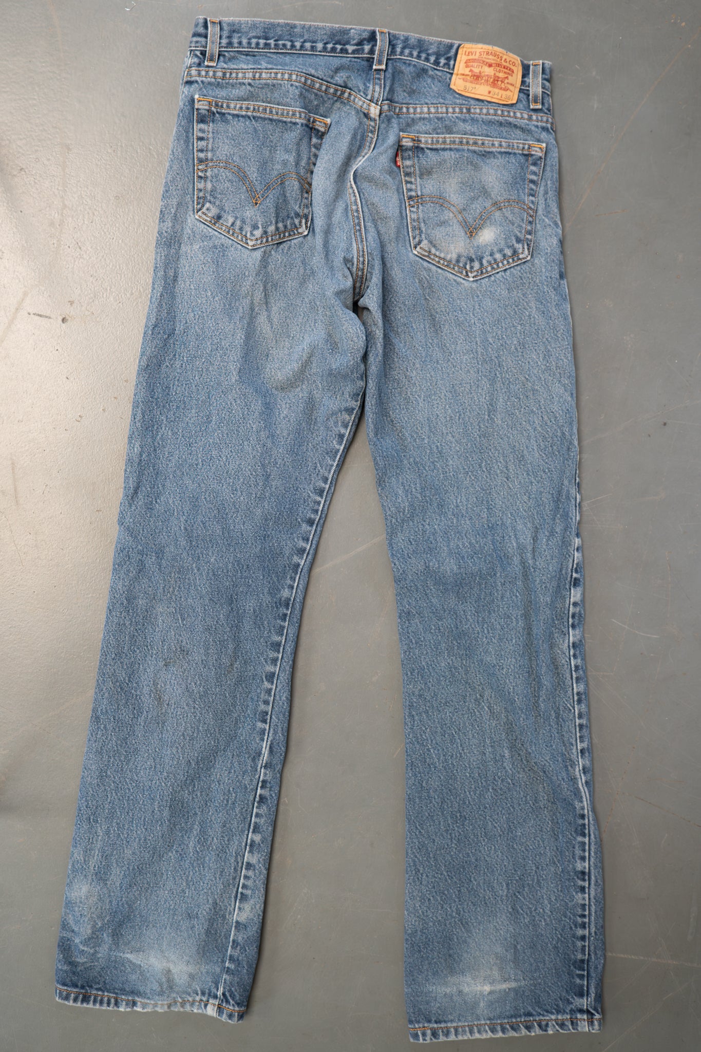 Levi's Vintage 517 Bootcut Denim Jeans - 90s Y2k - W32, L36