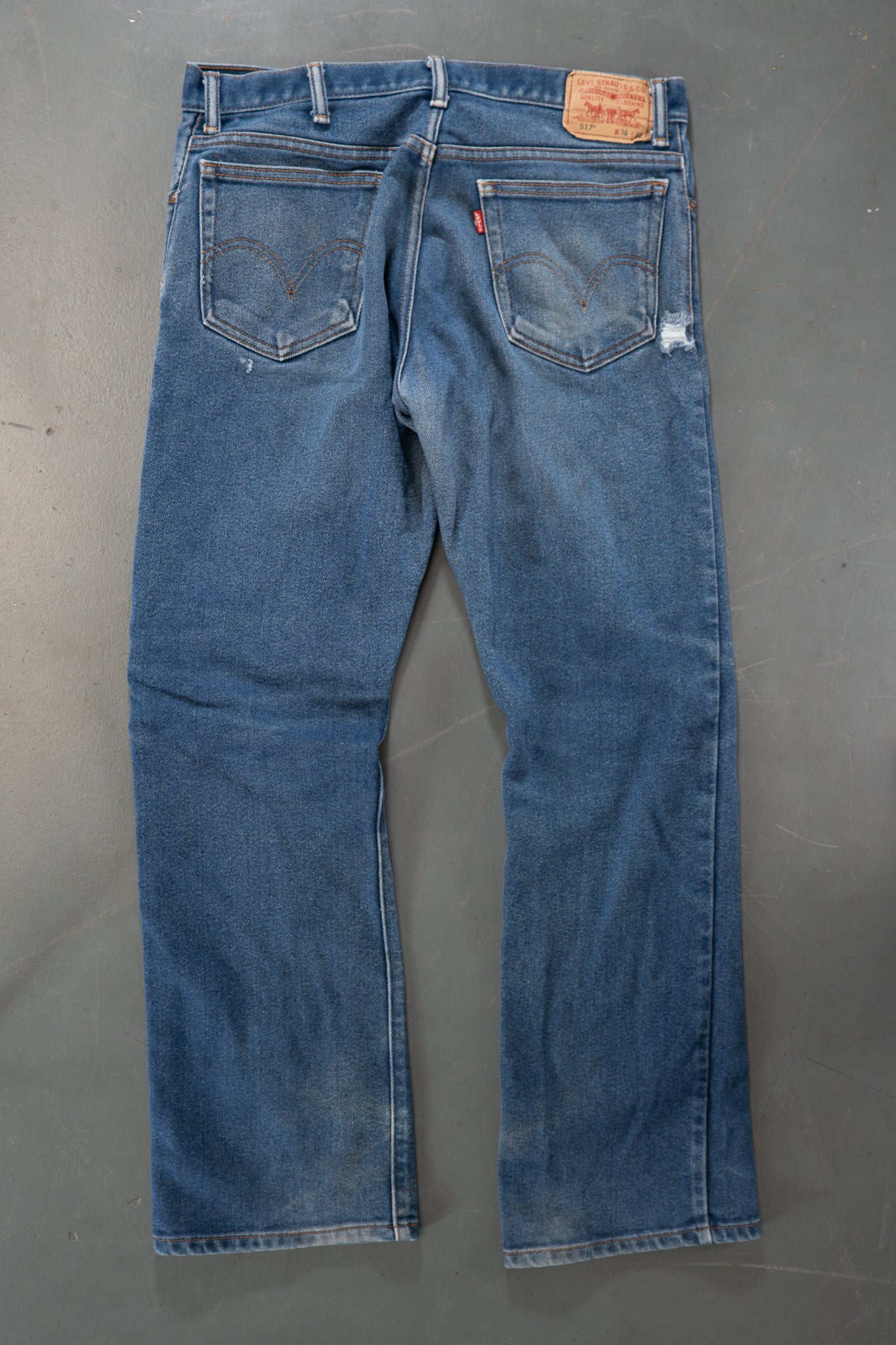 Levi's Vintage 517 Bootcut Denim Jeans - 90s Y2k - W34, L32
