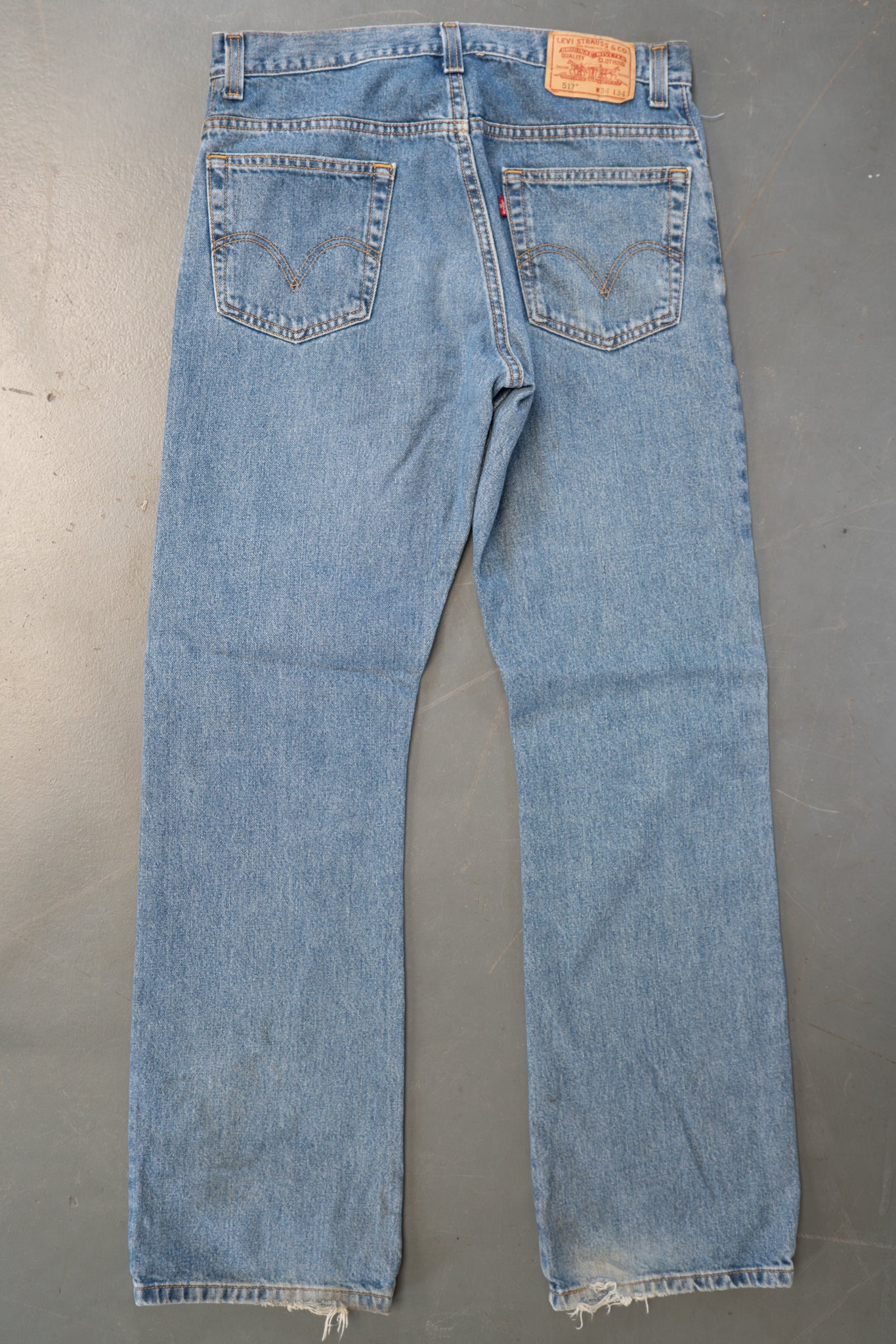 Levi's Vintage 517 Bootcut Denim Jeans - 90s Y2k - W32, L34