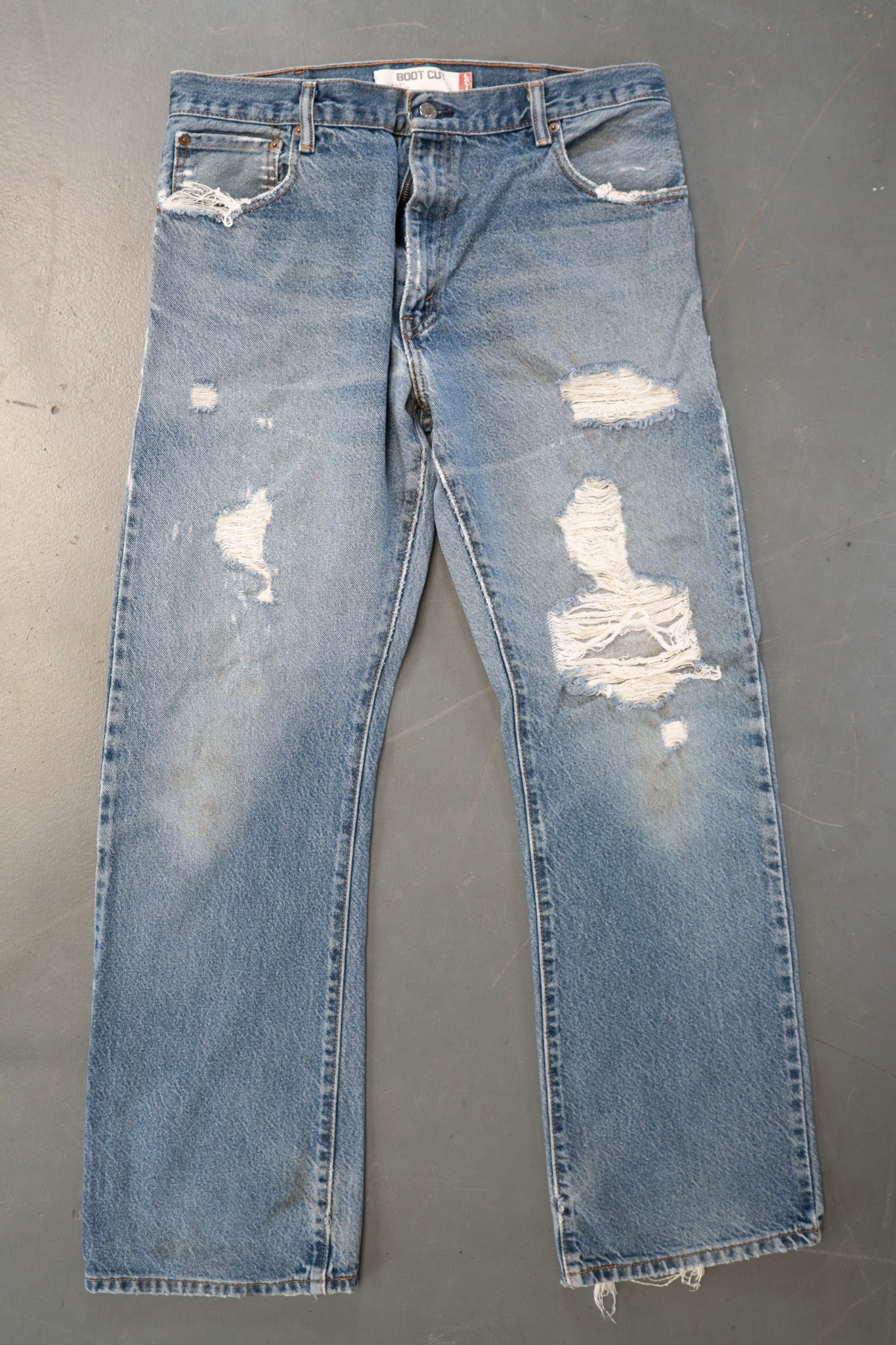 Levi's Vintage 517 Bootcut Denim Jeans - 90s Y2k - W34, L32