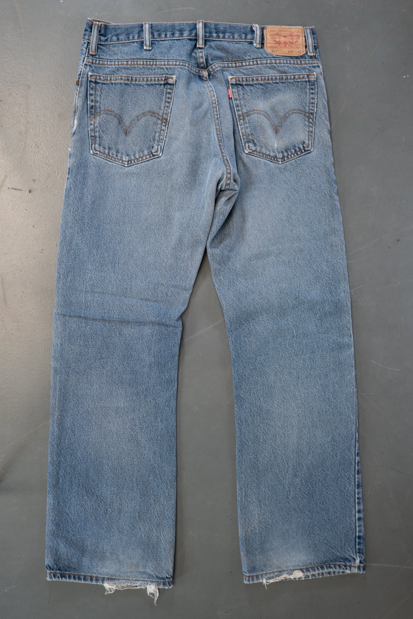 Levi's Vintage 517 Bootcut Denim Jeans - 90s Y2k - W34, L32