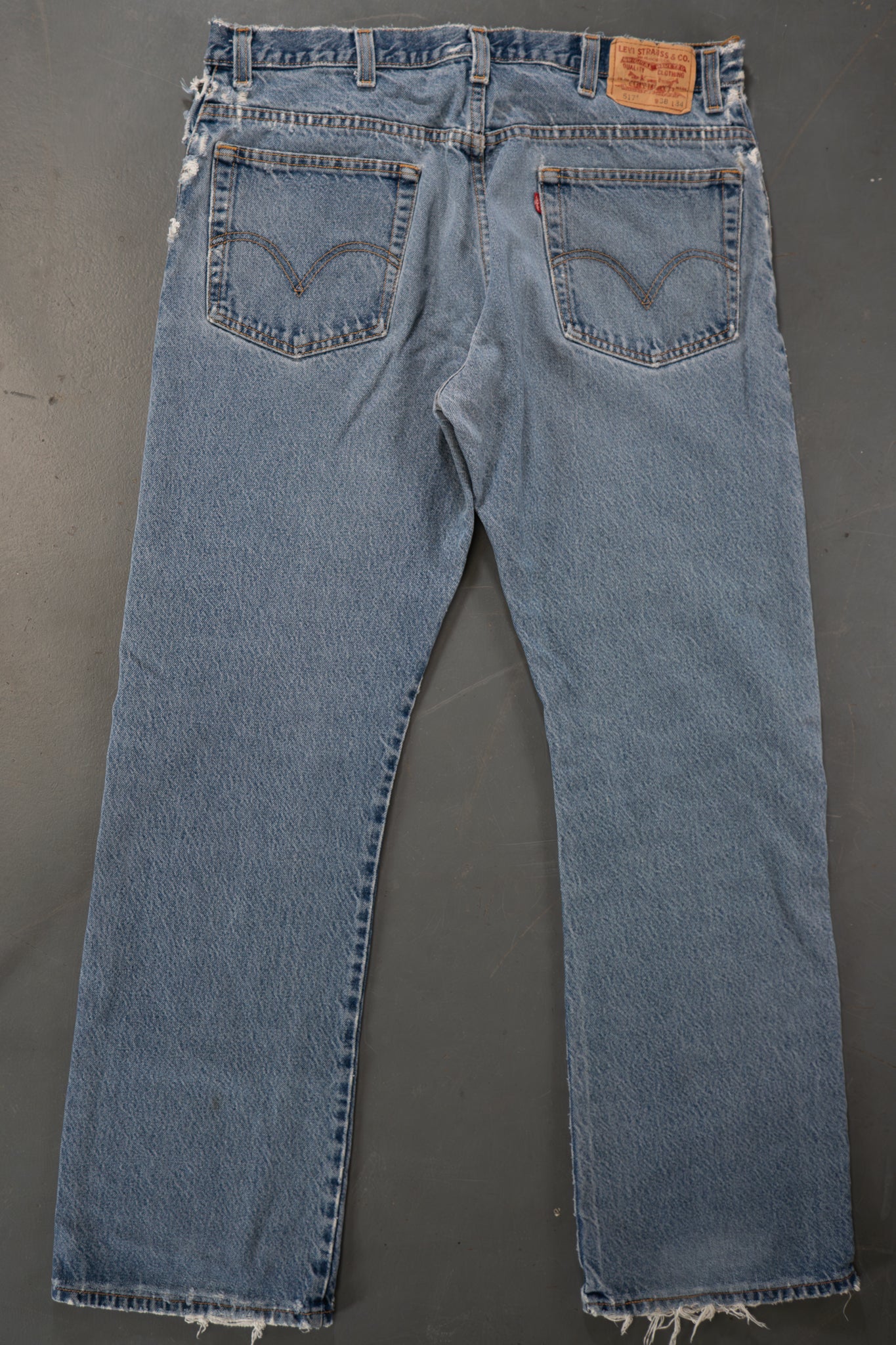 Levi's Vintage 517 Bootcut Denim Jeans - 90s Y2k - W36, L34