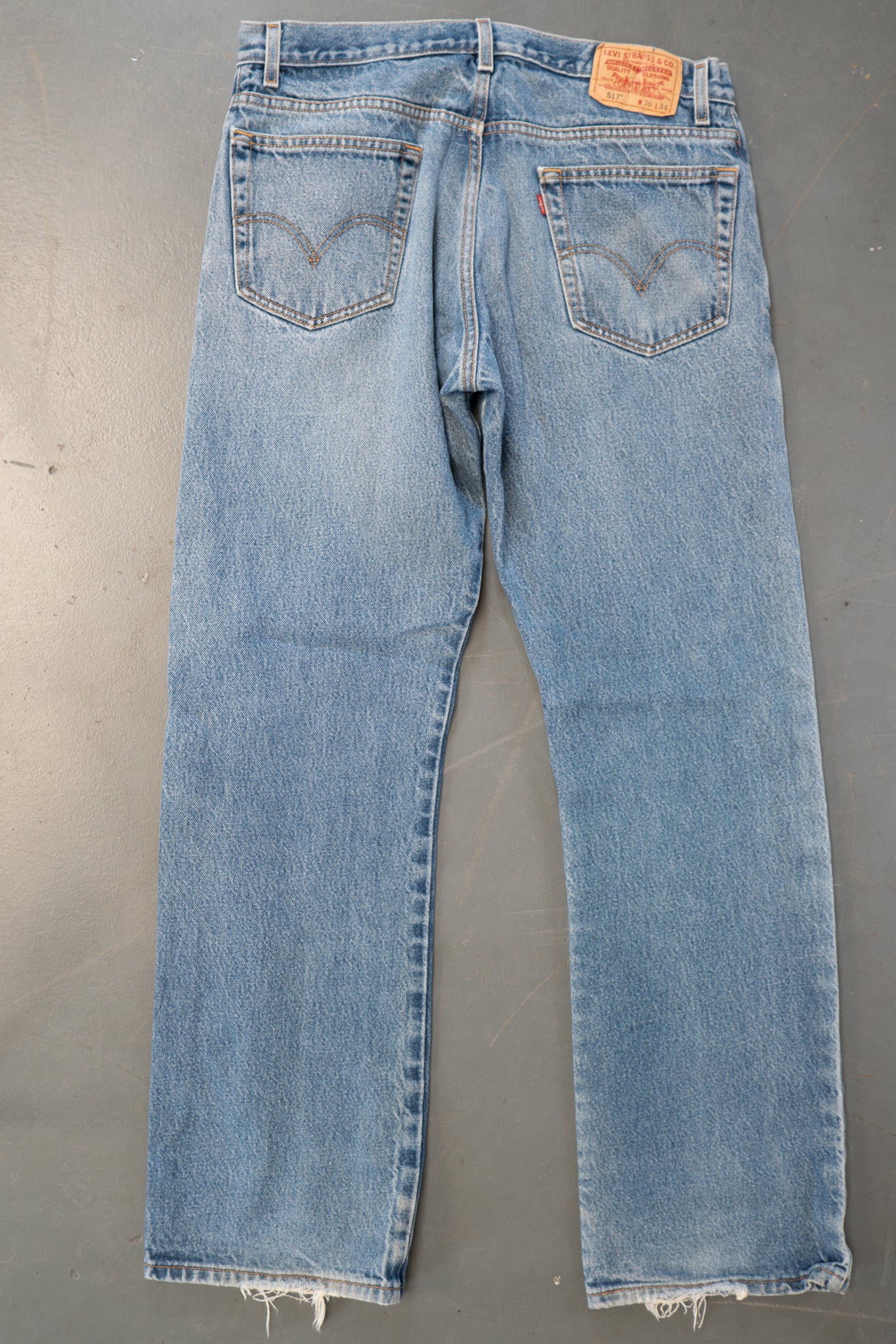 Levi's Vintage 517 Bootcut Denim Jeans - 90s Y2k - W34, L33