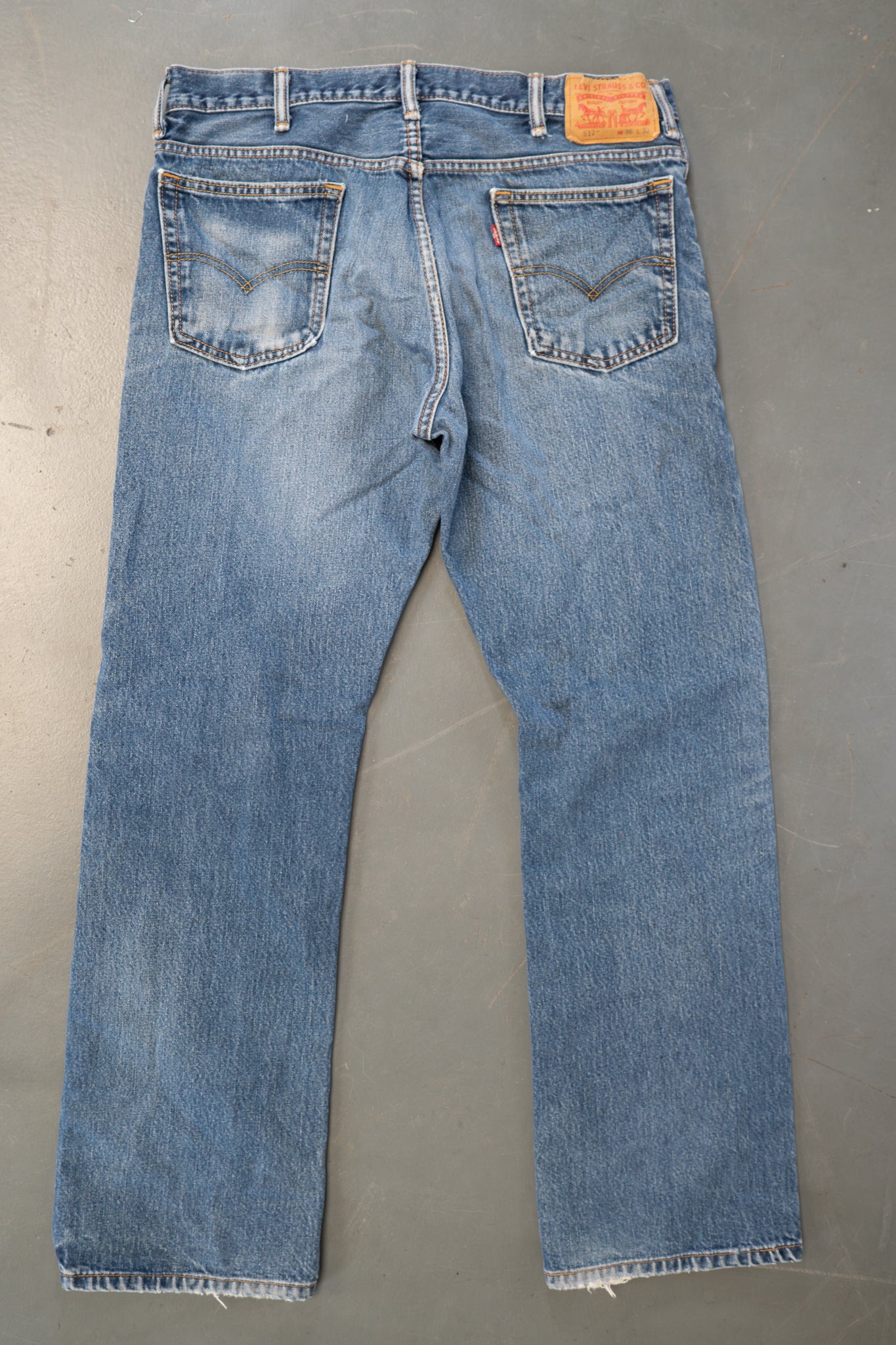 Levi's Vintage 517 Bootcut Denim Jeans - 90s Y2k - W34, L32