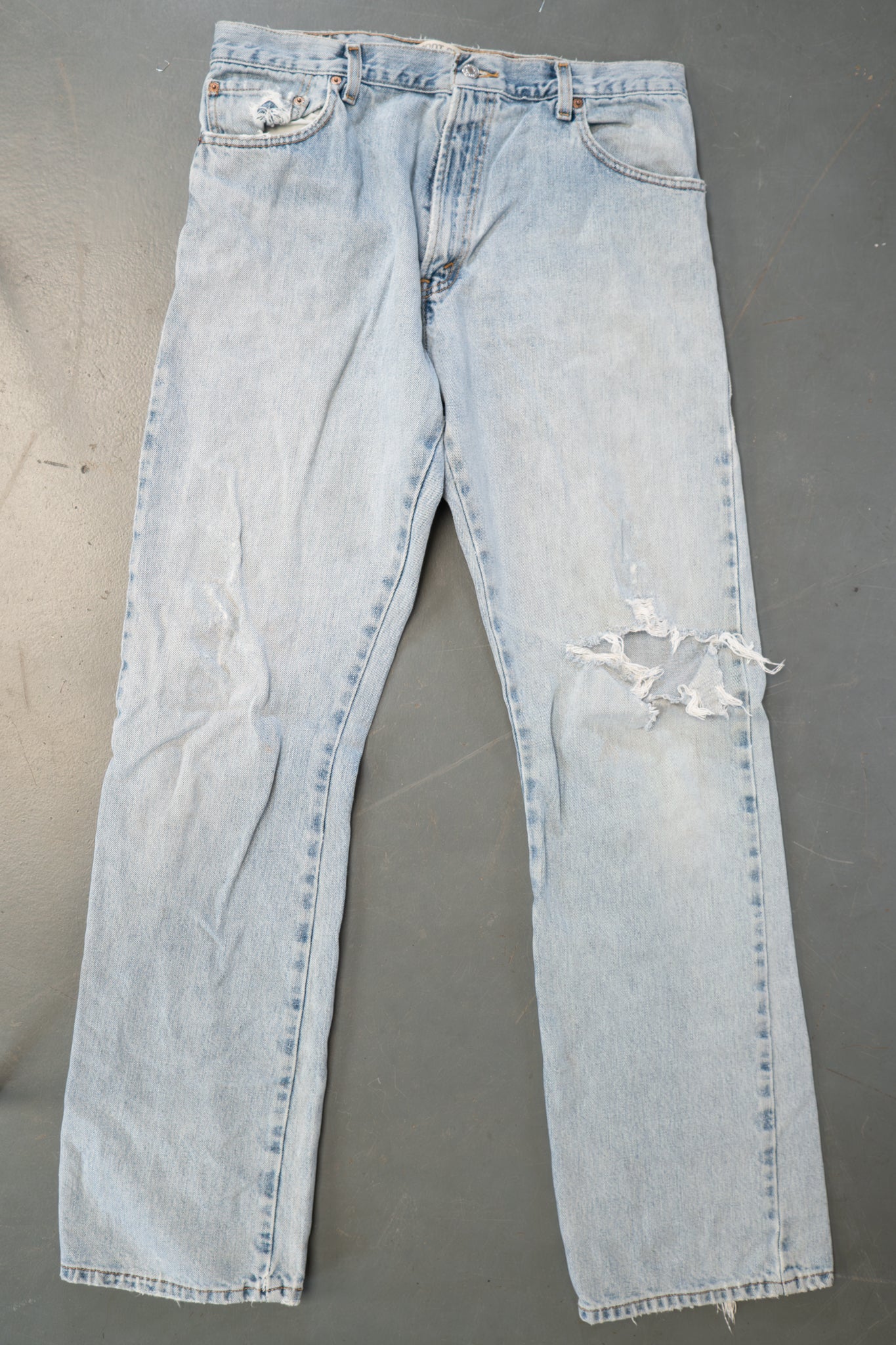 Levi's Vintage 517 Bootcut Denim Jeans - 90s Y2k - W34, L36