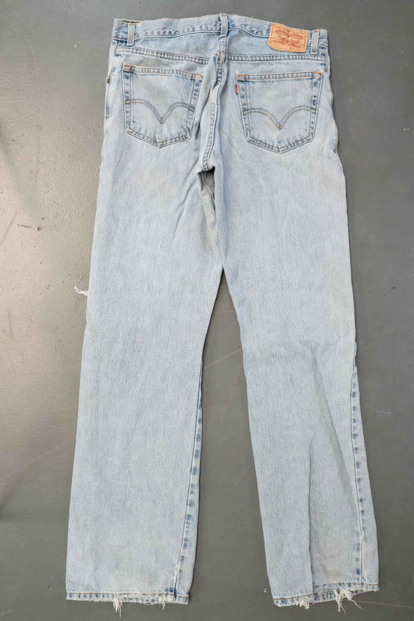 Levi's Vintage 517 Bootcut Denim Jeans - 90s Y2k - W34, L36