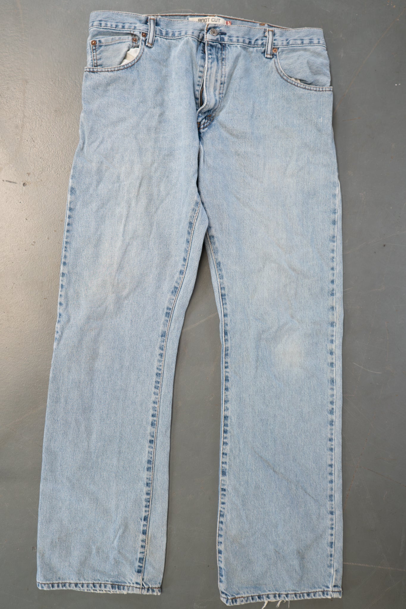 Levi's Vintage 517 Bootcut Denim Jeans - 90s Y2k - W35, L34