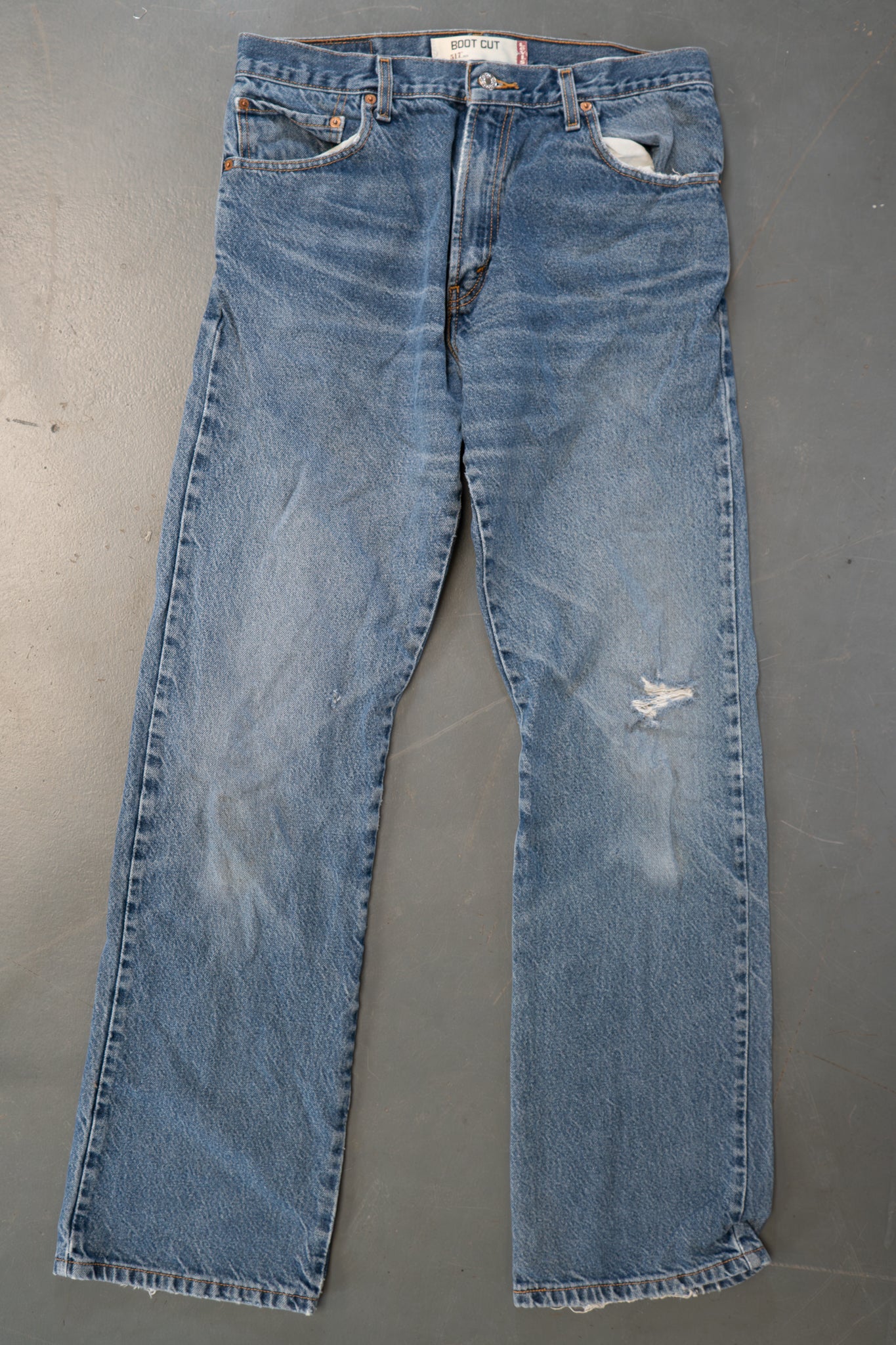 Levi's Vintage 517 Bootcut Denim Jeans - 90s Y2k - W32, L34
