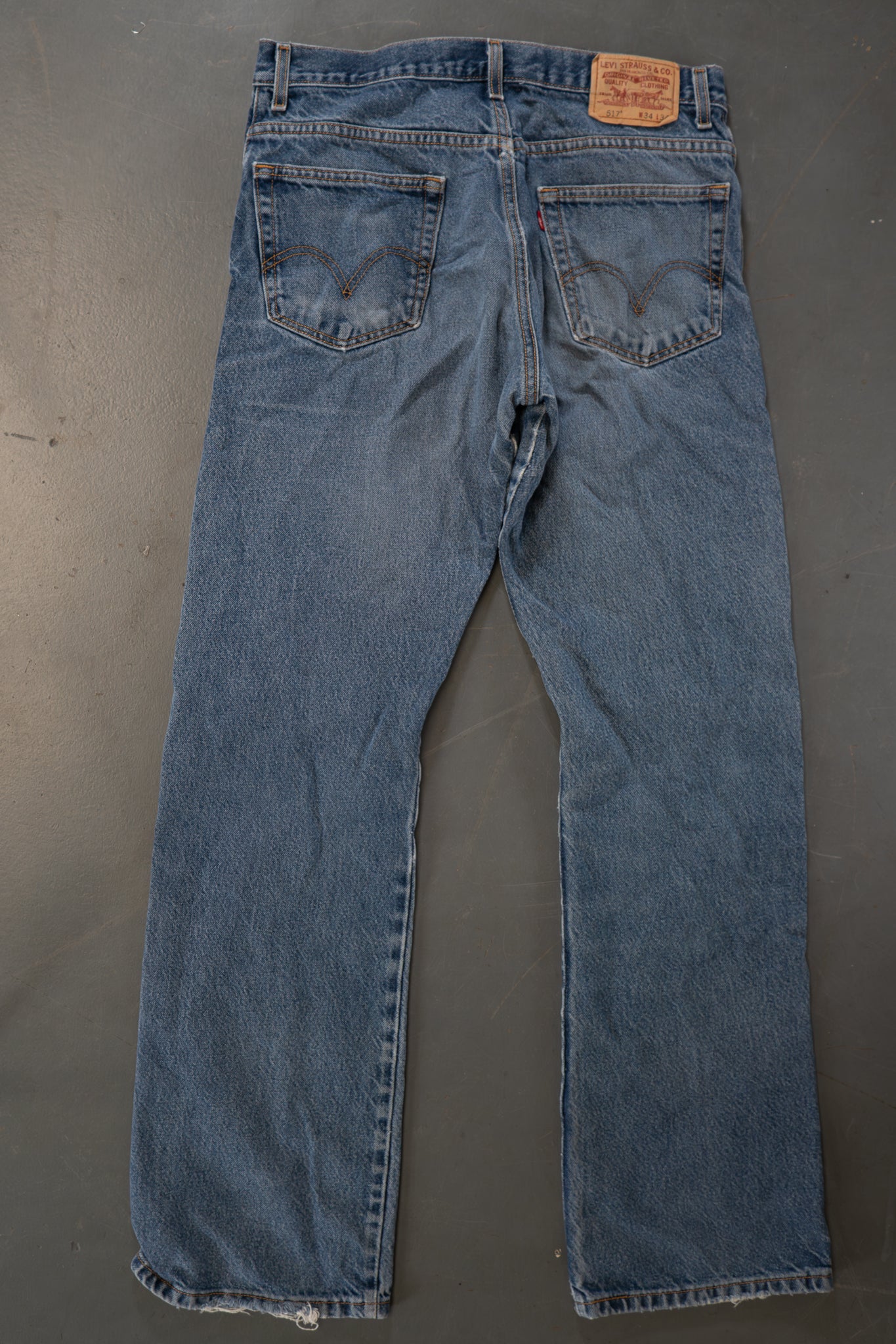 Levi's Vintage 517 Bootcut Denim Jeans - 90s Y2k - W32, L34