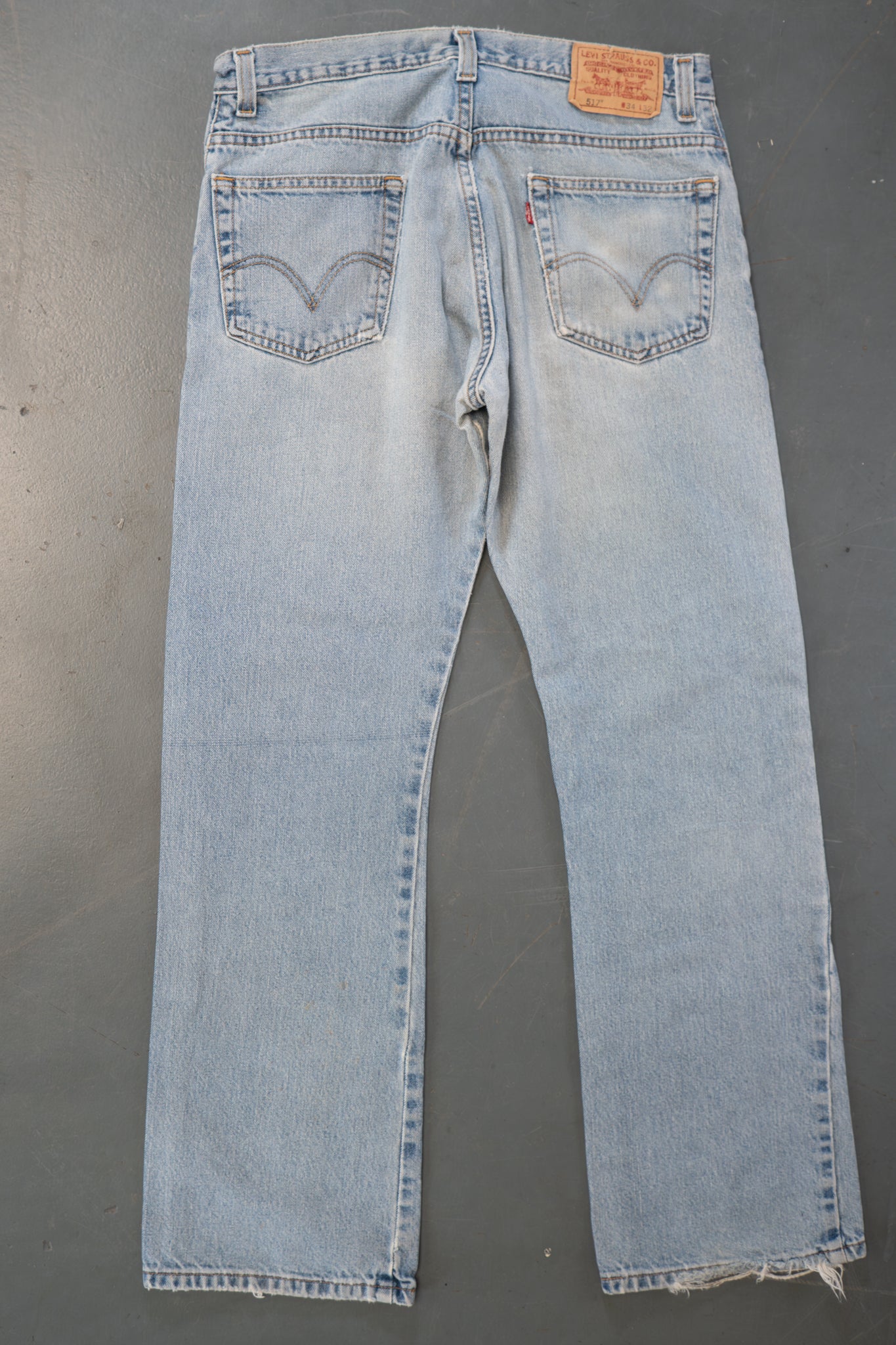 Levi's Vintage 517 Bootcut Denim Jeans - 90s Y2k - W33, L31