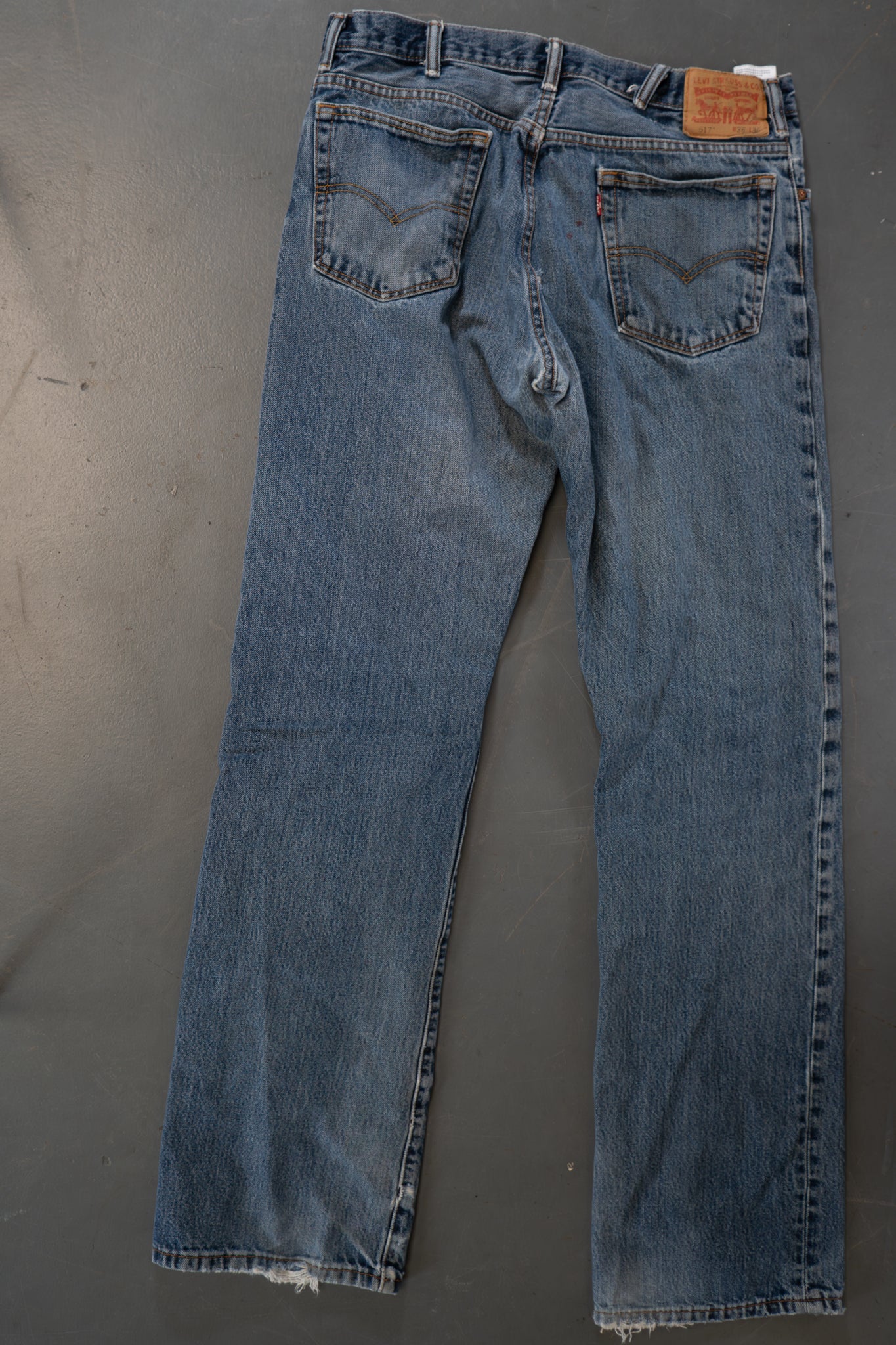 Levi's Vintage 517 Bootcut Denim Jeans - 90s Y2k - W34, L36