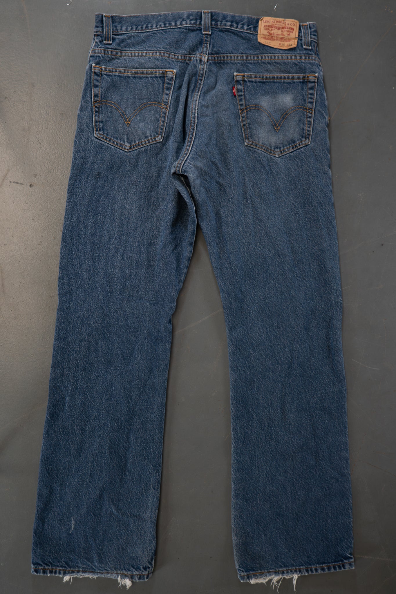 Levi's Vintage 517 Bootcut Denim Jeans - 90s Y2k - W34, L34