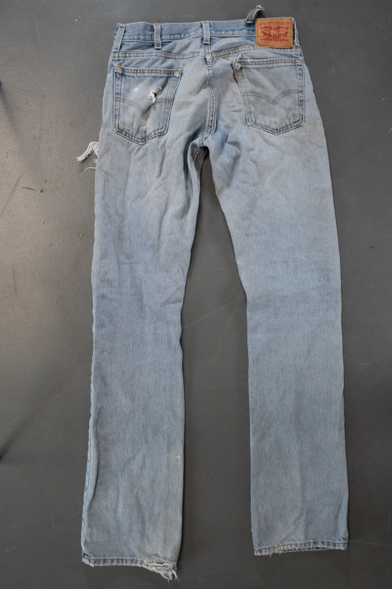 Levi's Vintage 517 Bootcut Denim Jeans - 90s Y2k - W30, L36