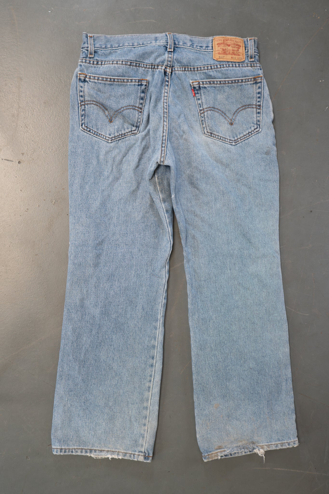 Levi's Vintage 517 Bootcut Denim Jeans - 90s Y2k - W32, L29