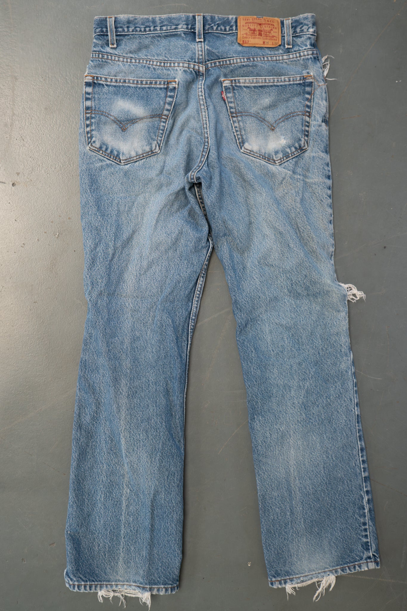 Levi's Vintage 517 Bootcut Denim Jeans - 90s Y2k - W32, L31