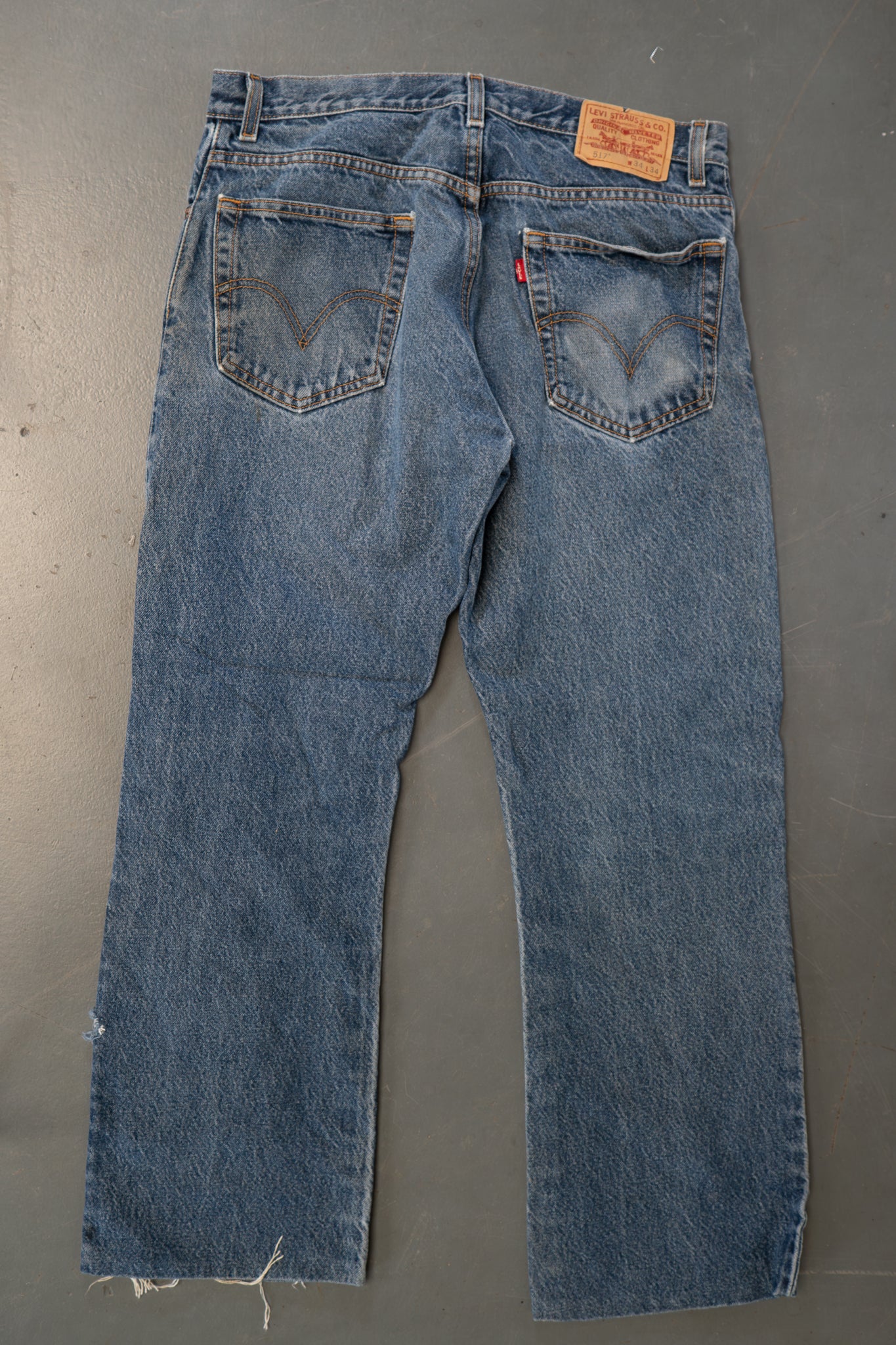 Levi's Vintage 517 Bootcut Denim Jeans - 90s Y2k - W32, L29