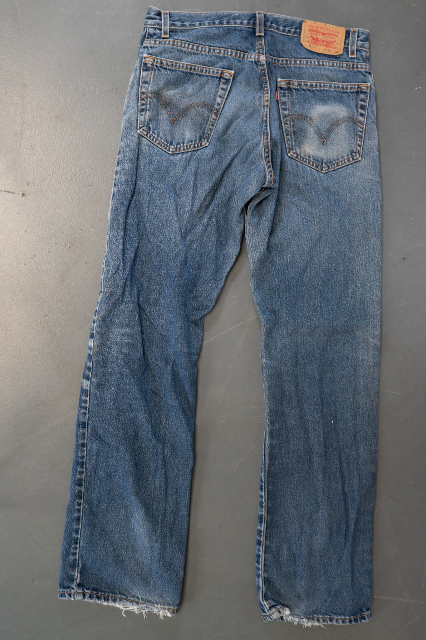 Levi's Vintage 517 Bootcut Denim Jeans - 90s Y2k - W32, L34