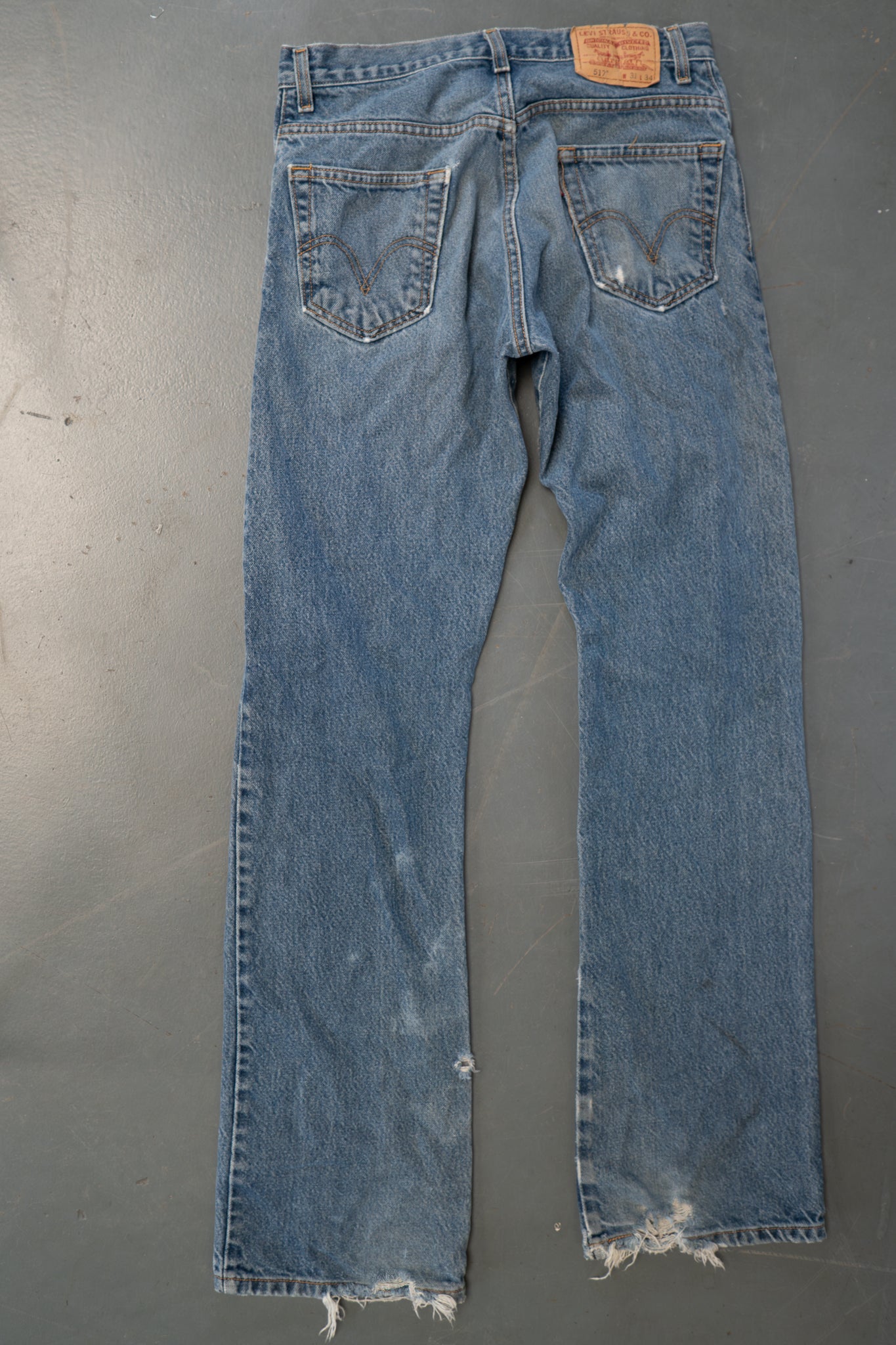 Levi's Vintage 517 Bootcut Denim Jeans - 90s Y2k - W29, L34