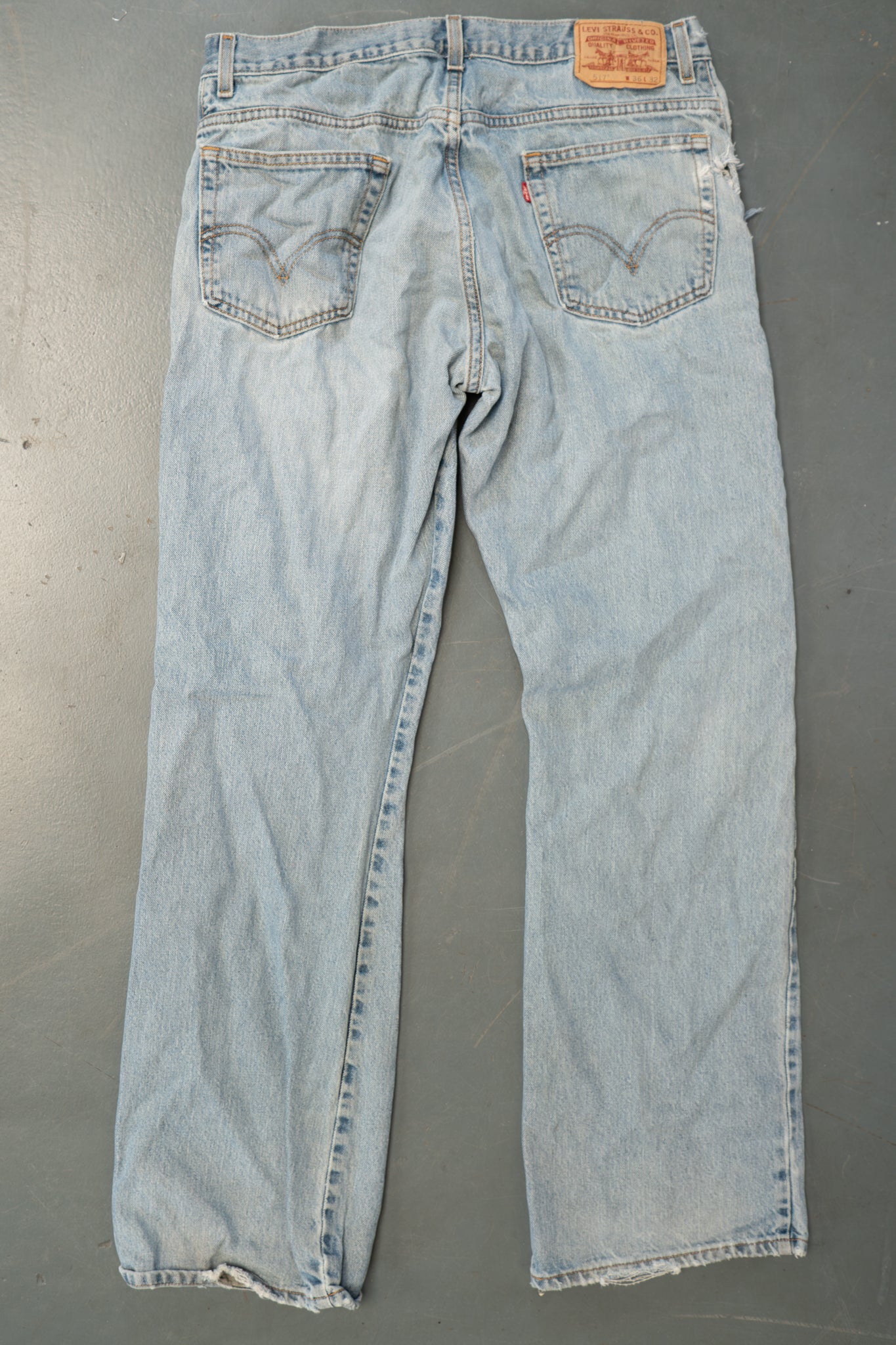 Levi's Vintage 517 Bootcut Denim Jeans - 90s Y2k - W32, L32