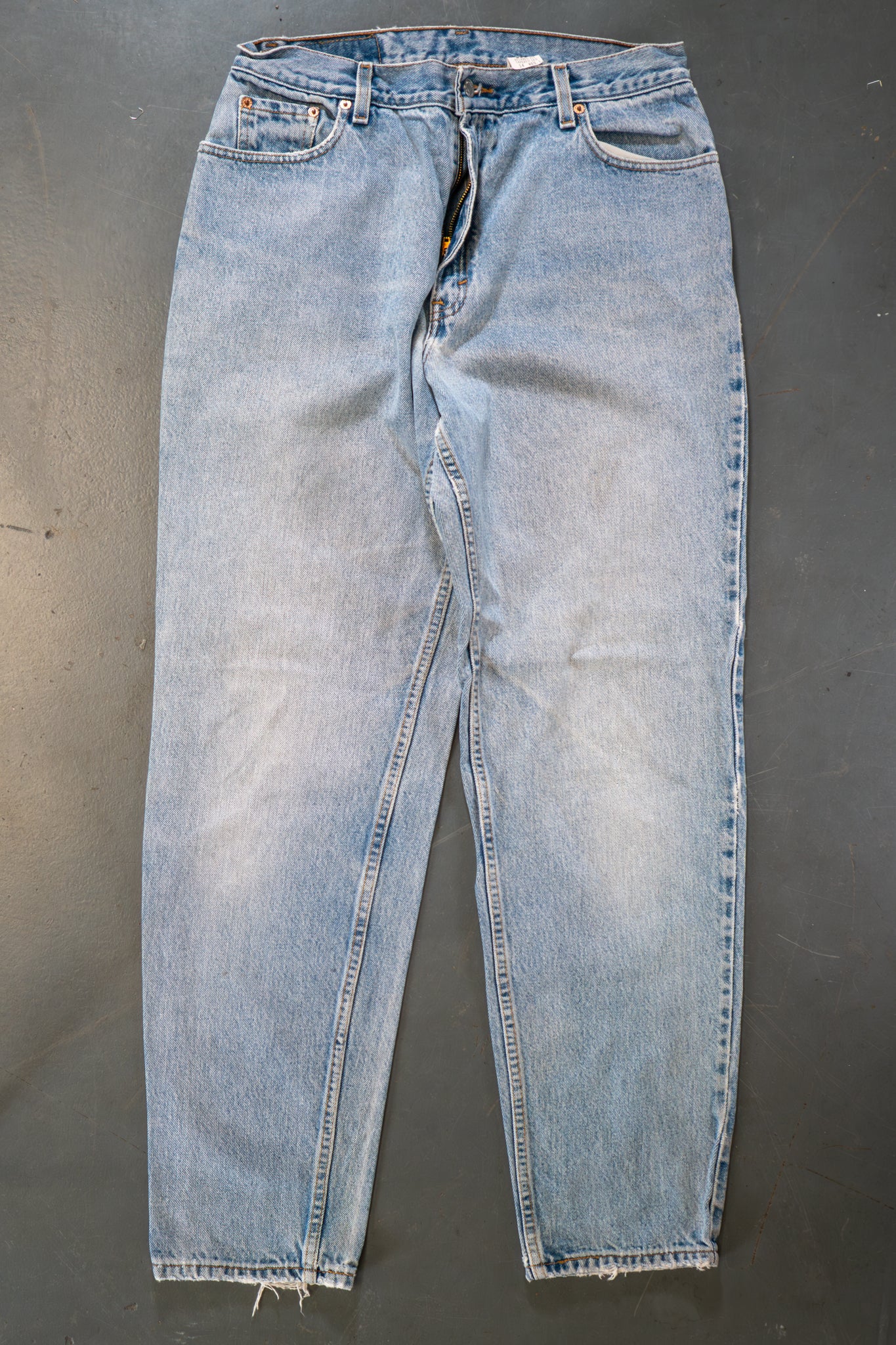Ladies Levi's High Waisted 550s Tapered Leg Denim Jeans – 90s Y2K -W32, L31