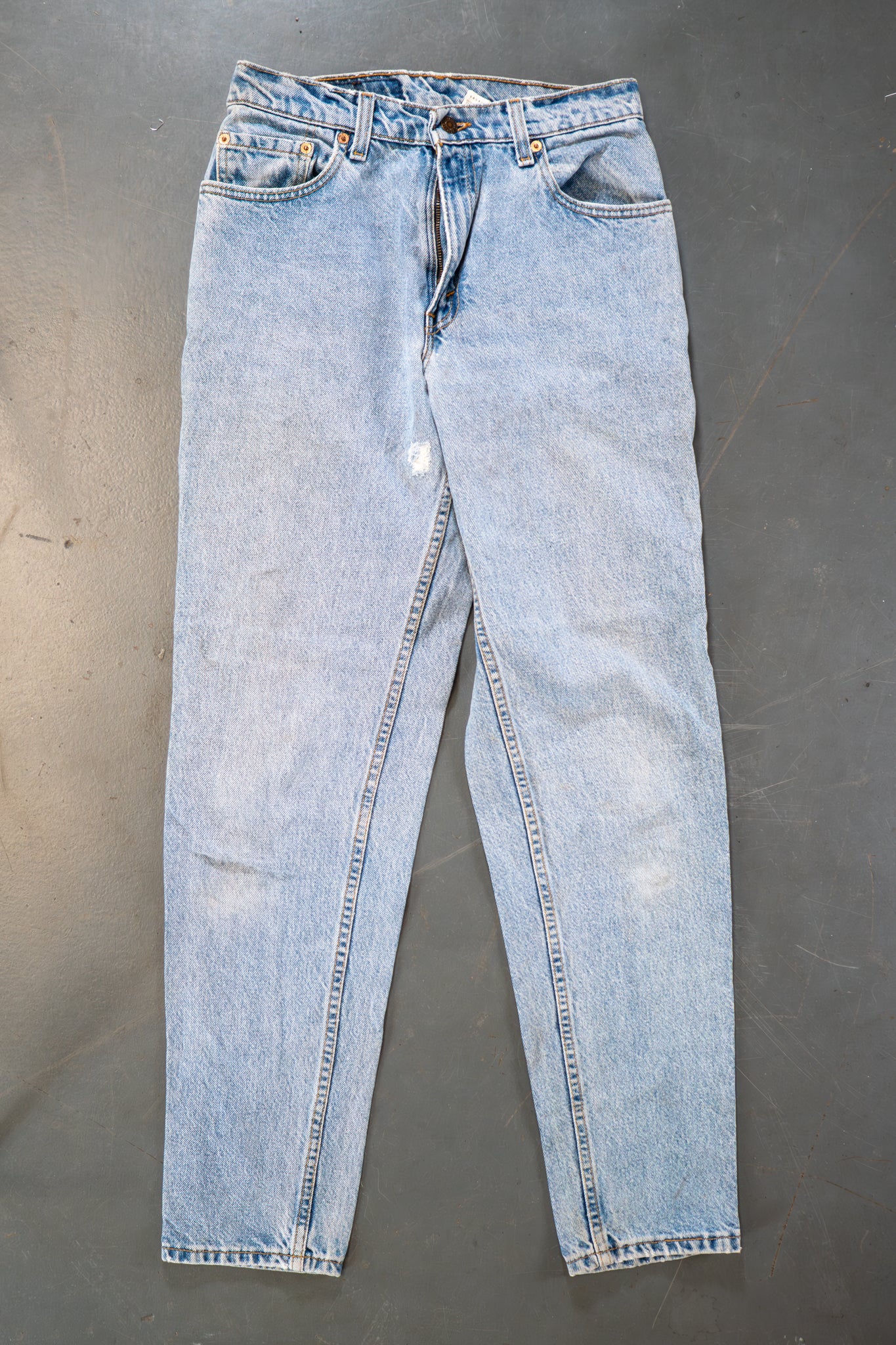 Ladies Levi's High Waisted 550s Tapered Leg Denim Jeans – 90s Y2K -W28, L31
